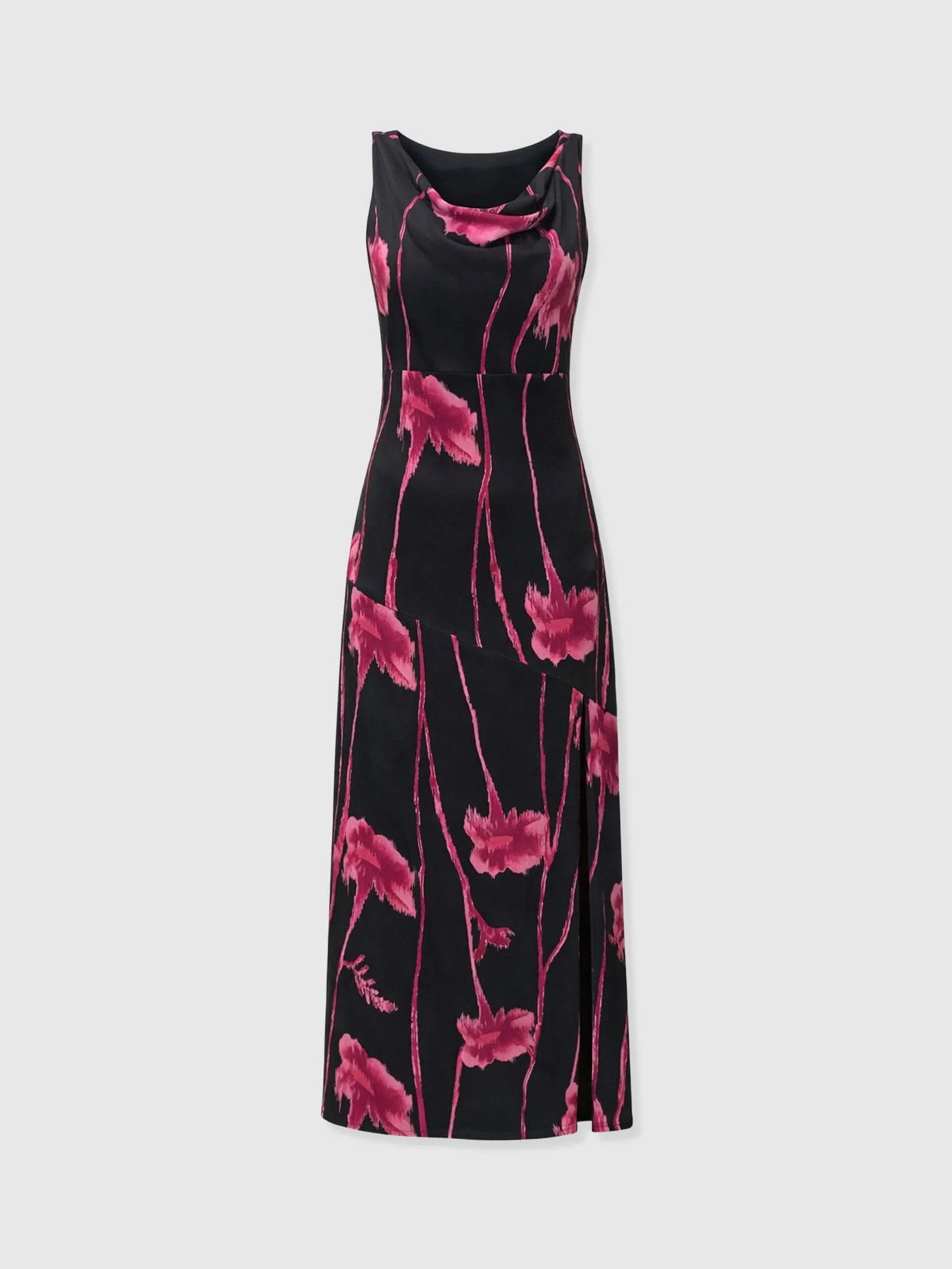 Alexis Dress - Pink Stem Floral - Image 7