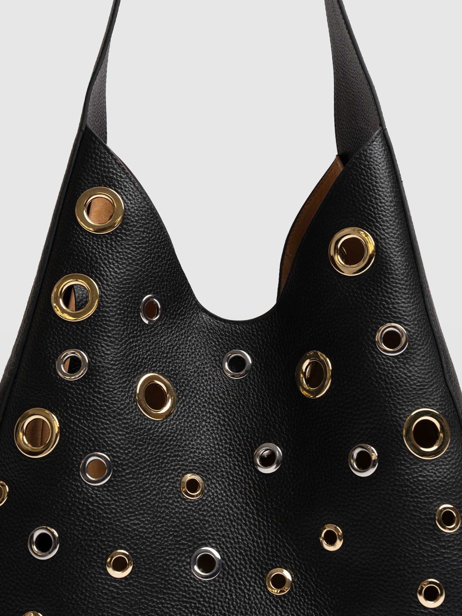 Allana Eyelet Bag - Black - Image 3