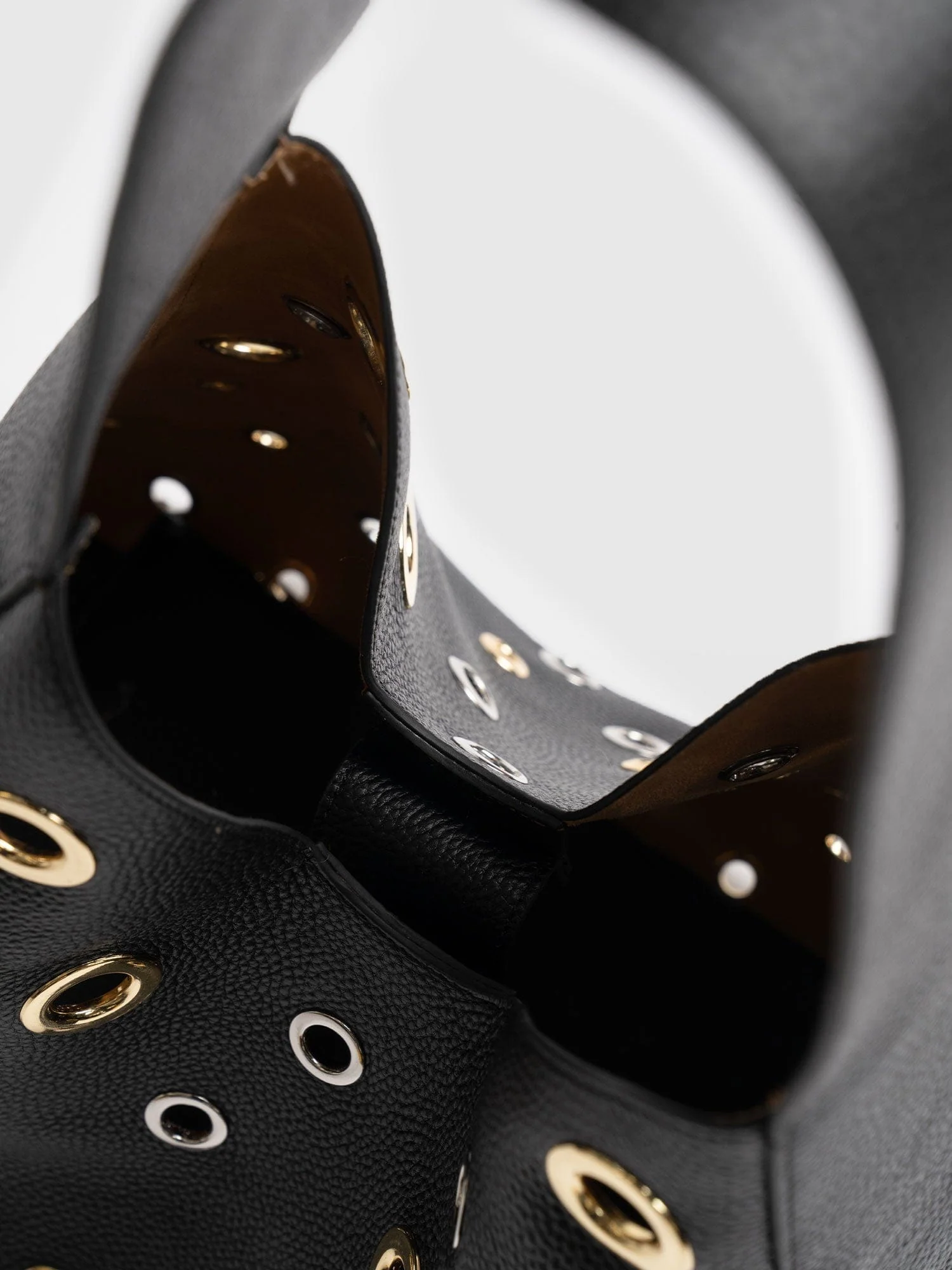 Allana Eyelet Bag - Black - Image 4