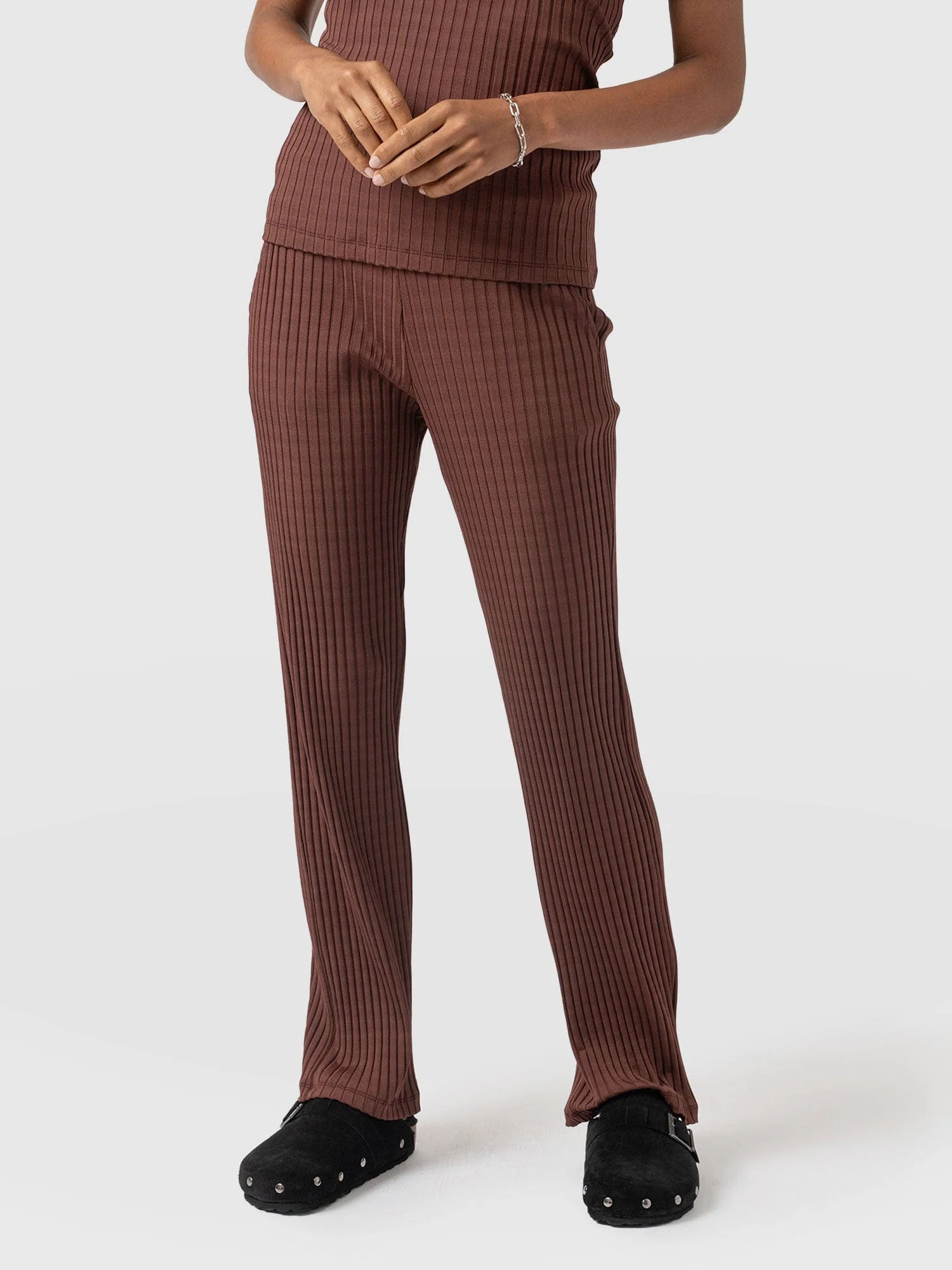 Apartment Pant - Maroon Rib - Image 4