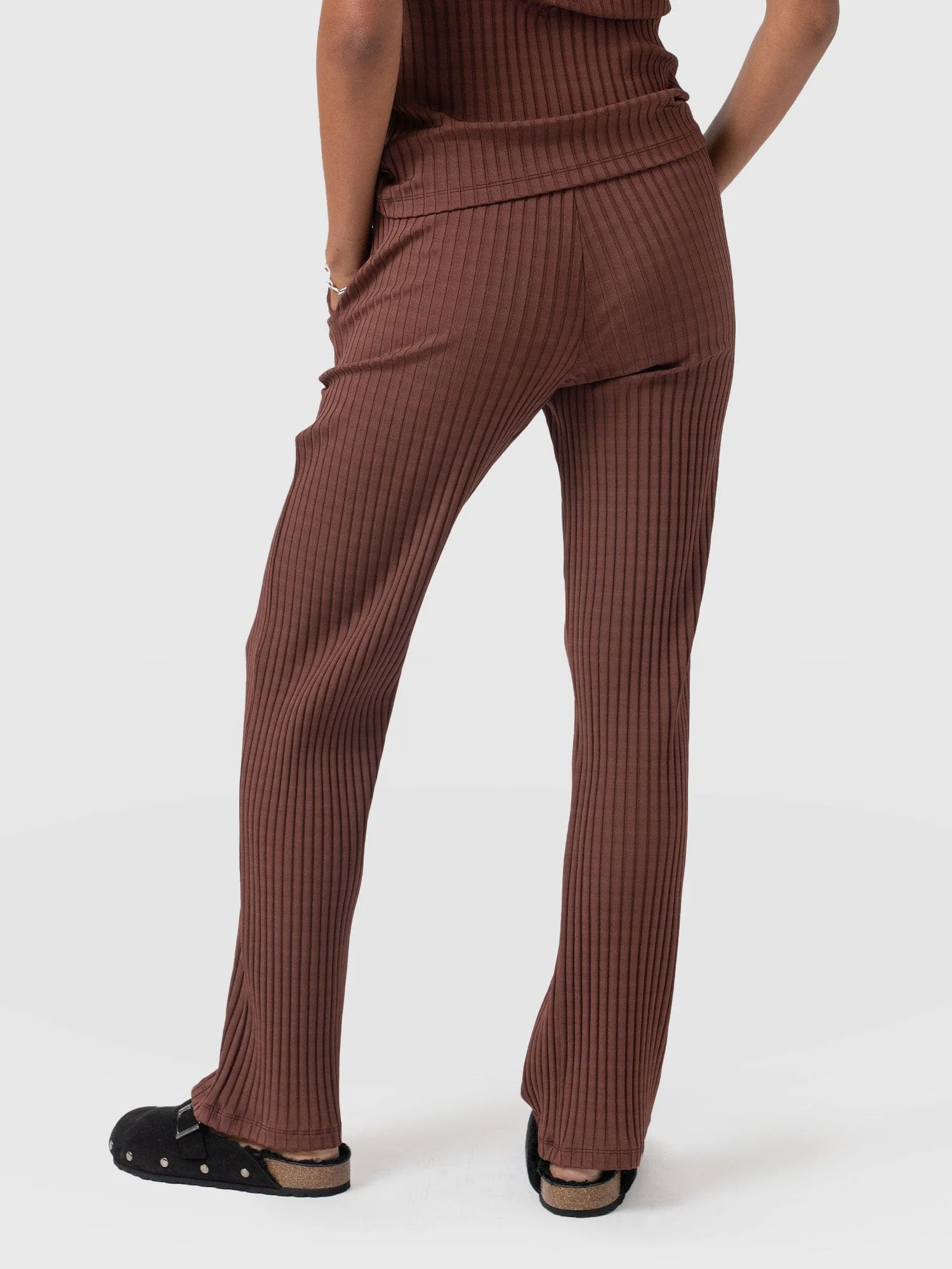 Apartment Pant - Maroon Rib - Image 6