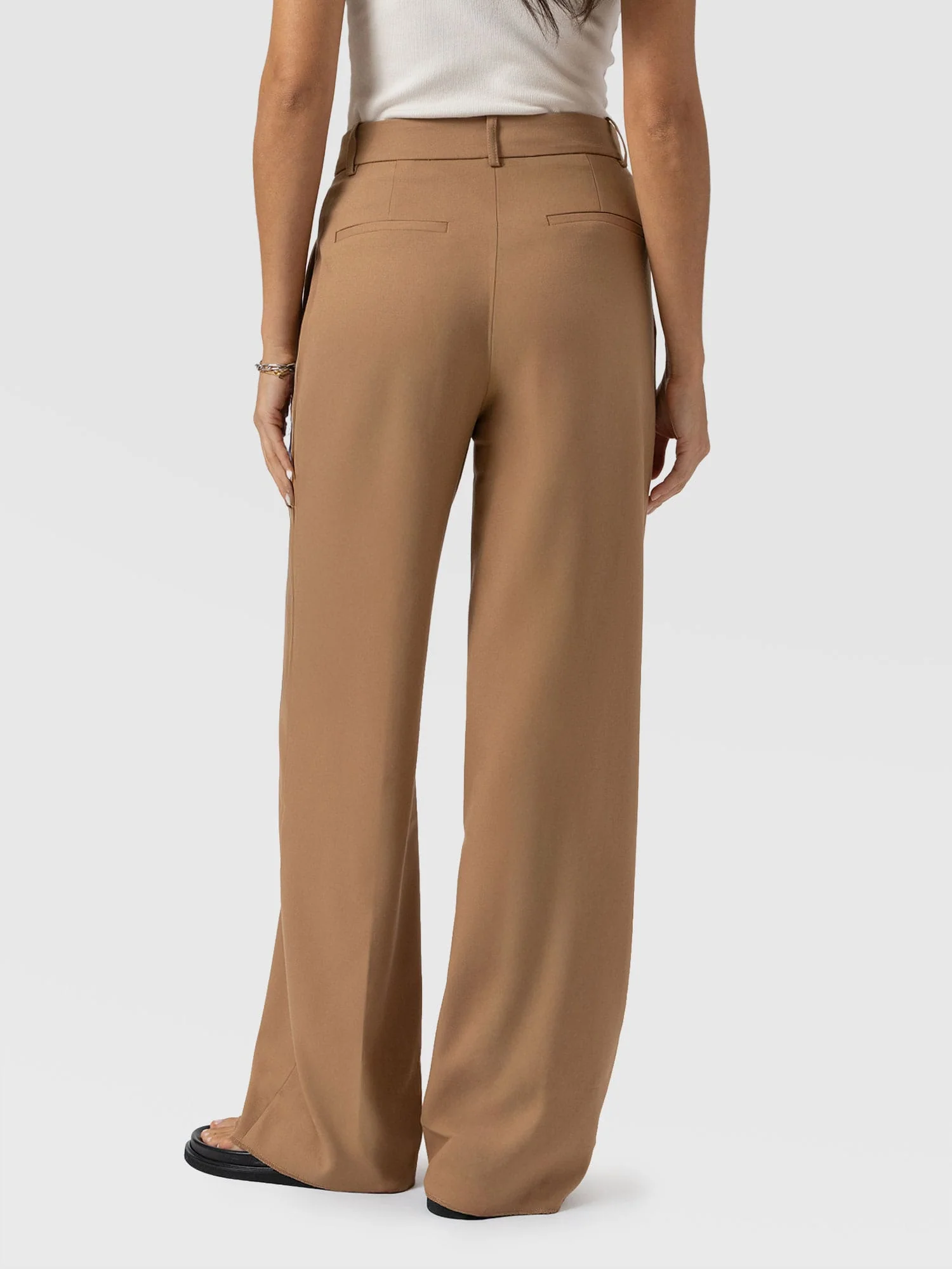 Argent Wide Leg Pant - Camel - Image 6