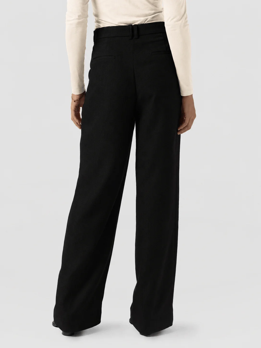 Argent Wide Leg Pant - Black - Image 6