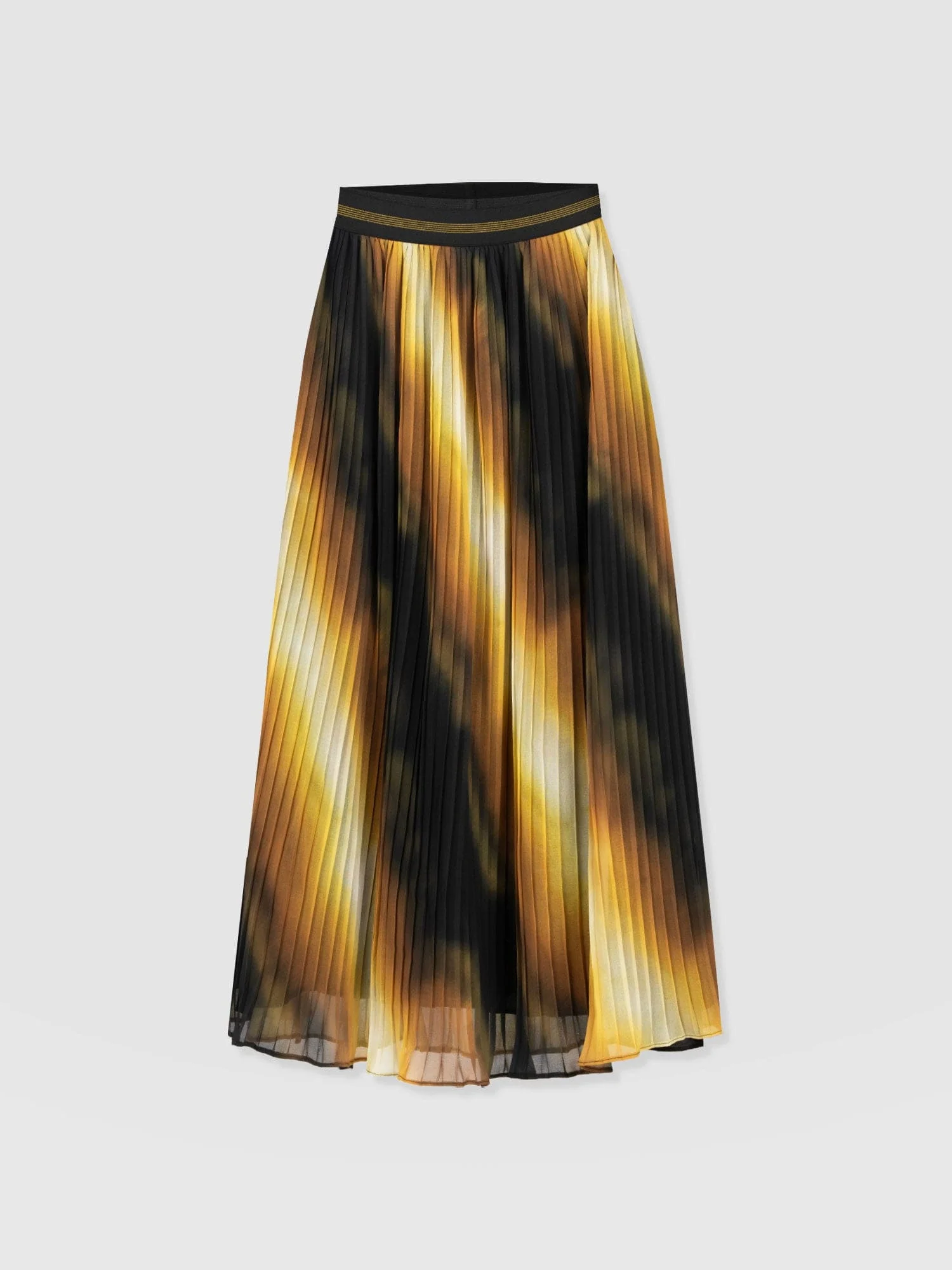 Aria Pleated Skirt - Yellow Gradient - Image 7