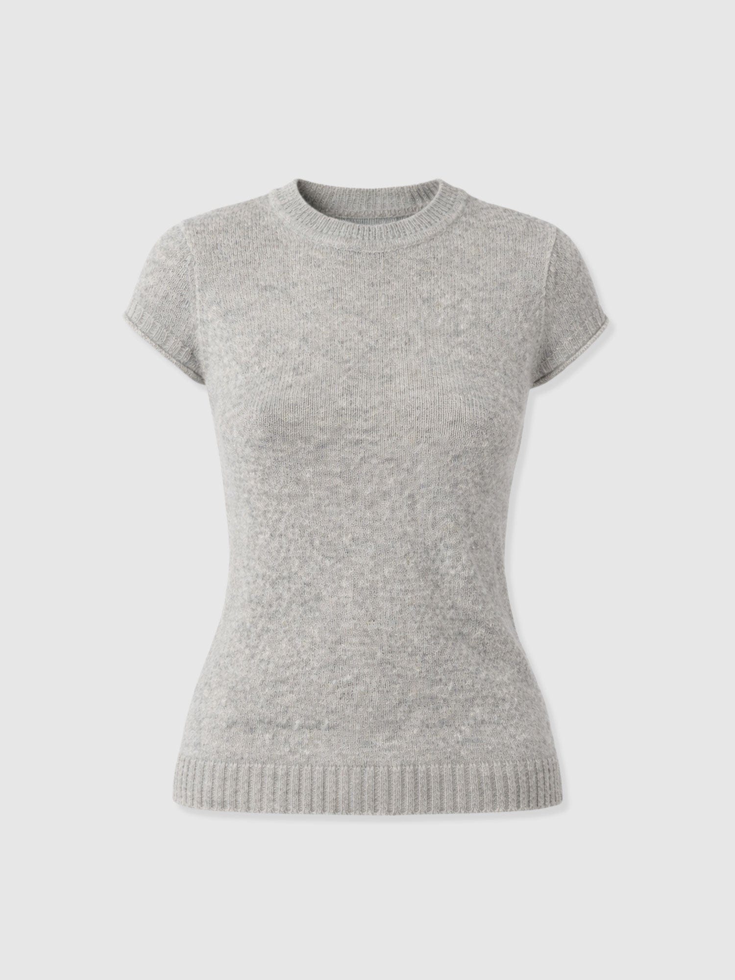 Ariella Baby Tee - Grey - Image 7