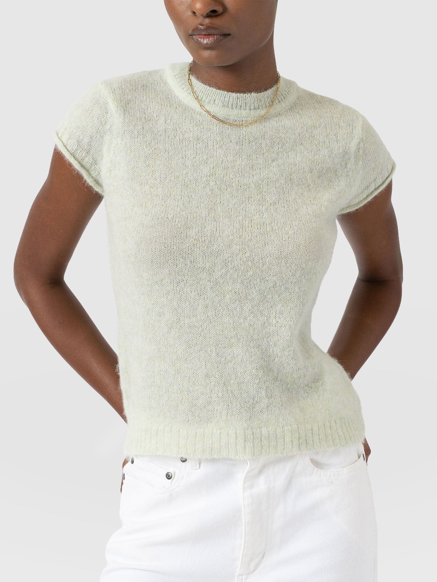 Ariella Baby Tee - Mint - Image 3
