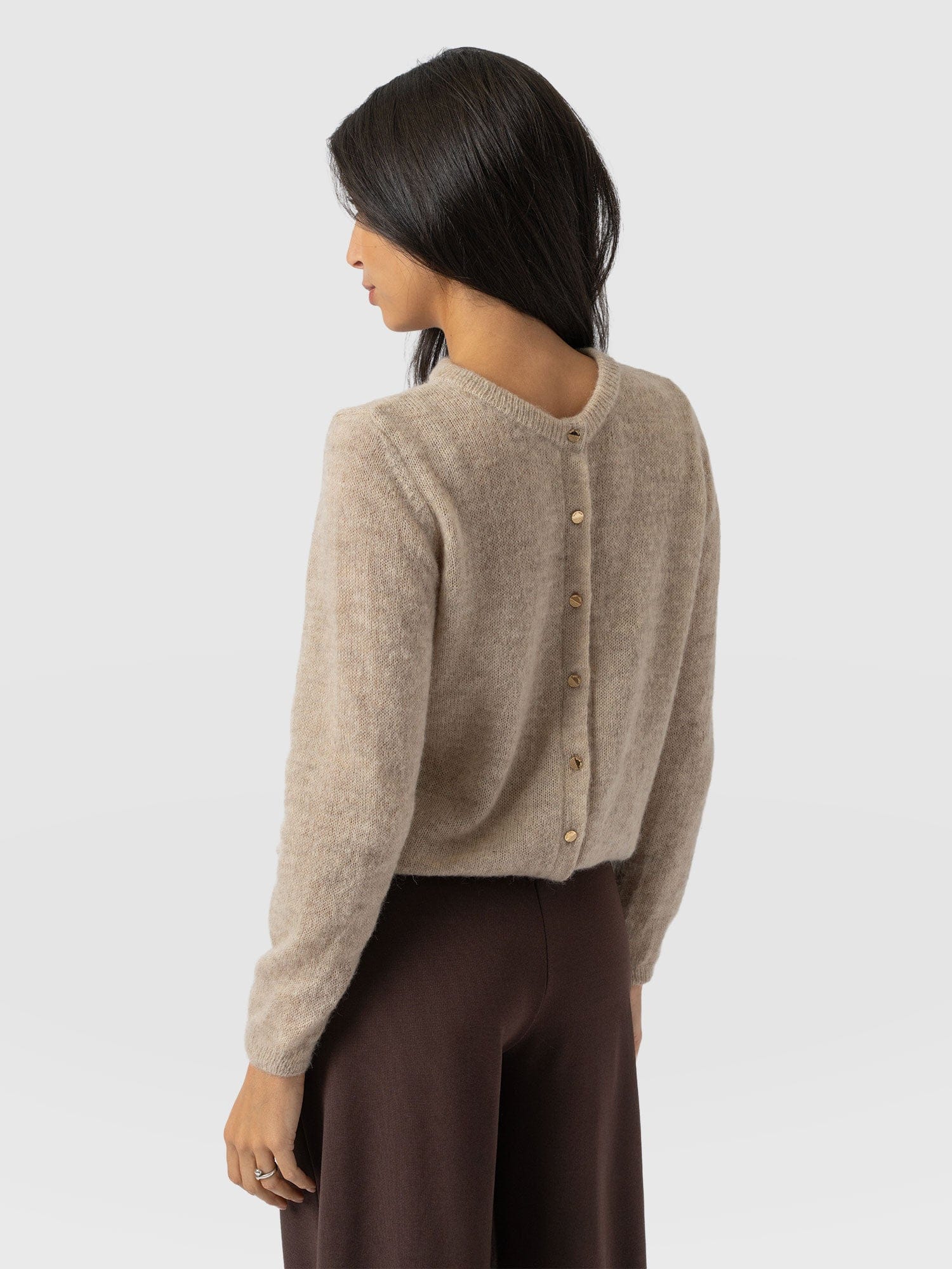 Ariella Cardigan - Beige - Image 5