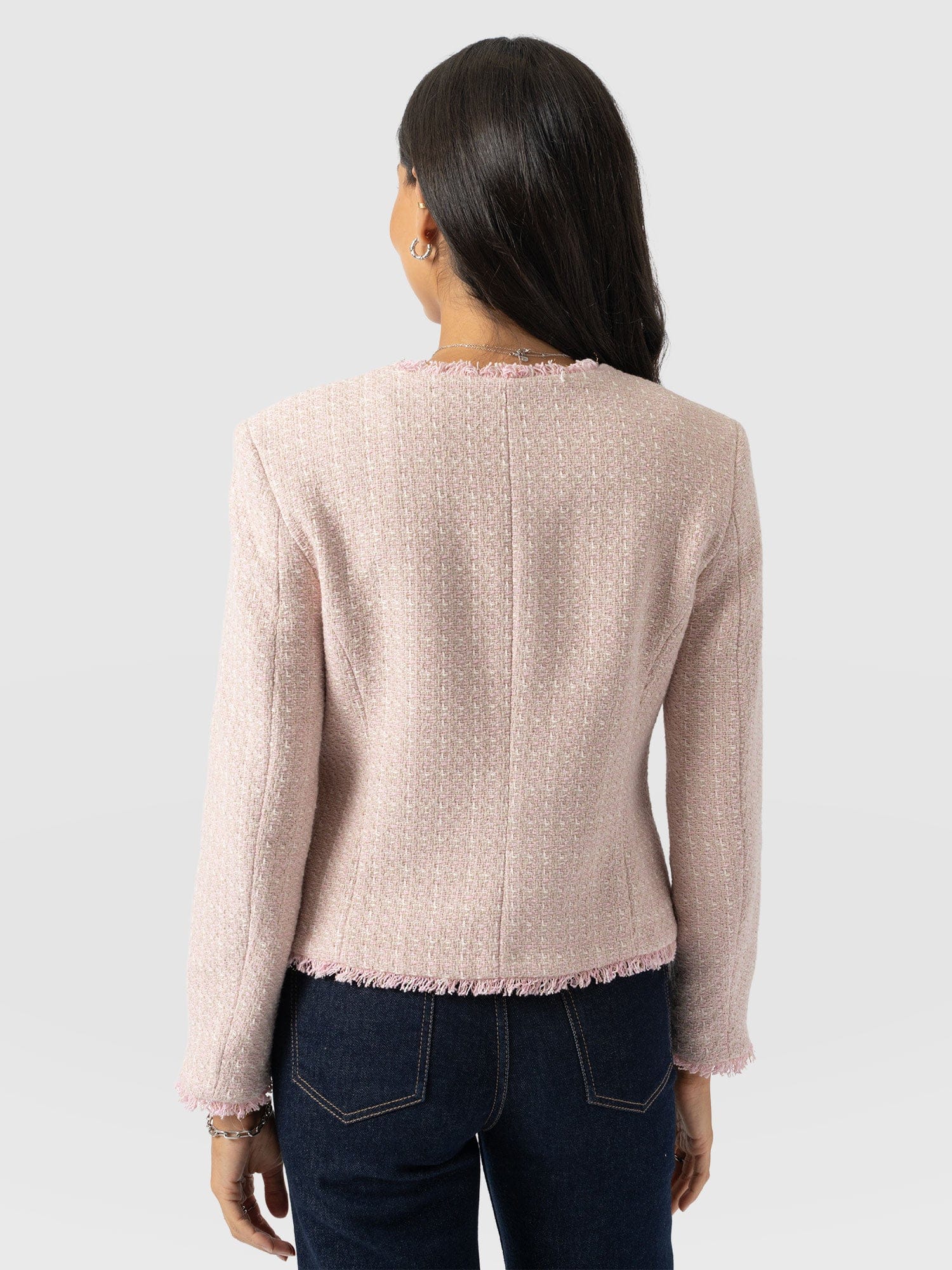 Ashby Jacket - Pale Pink - Image 6