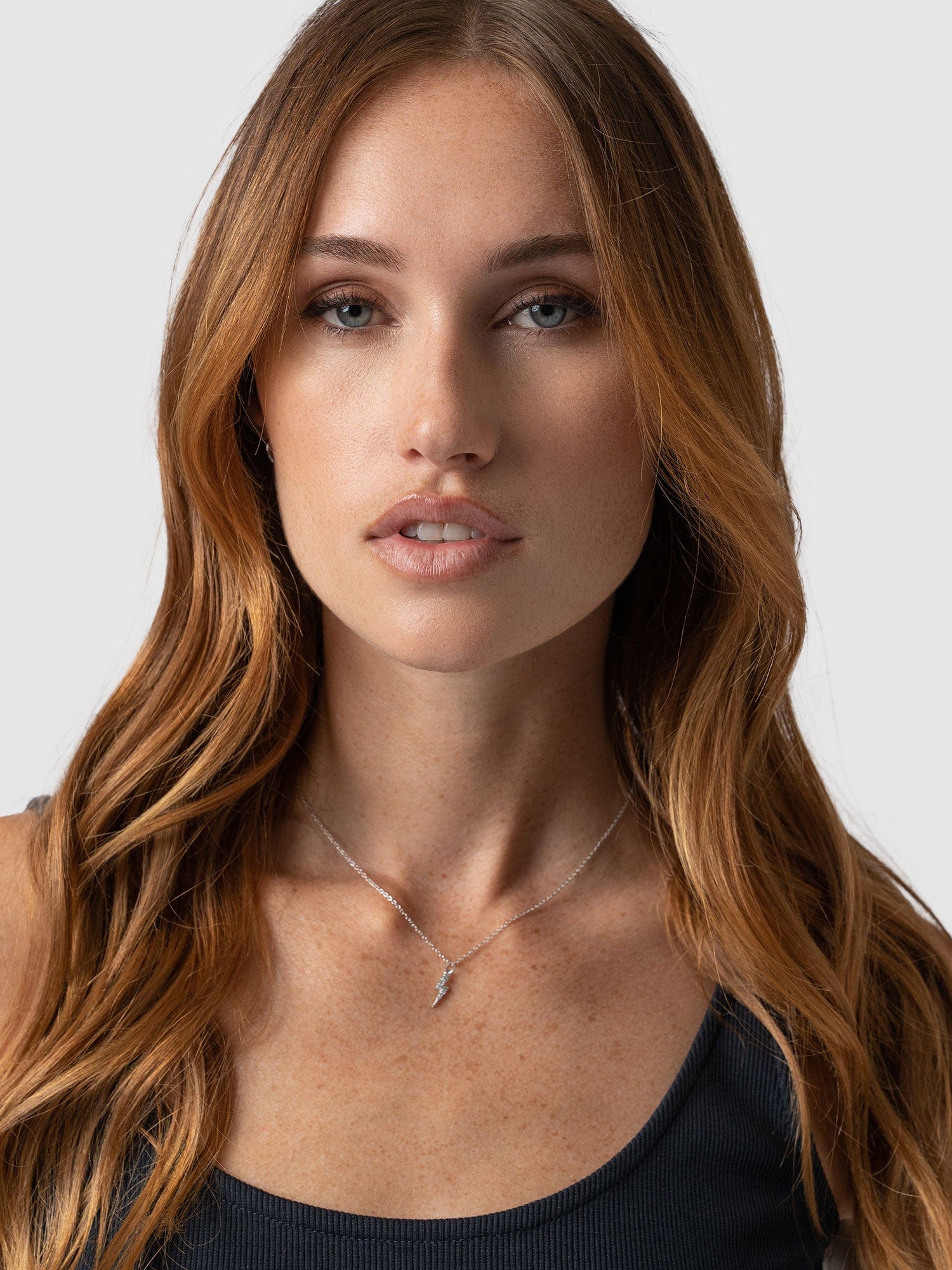 Astral Lightning Charm Necklace - Silver - Image 3