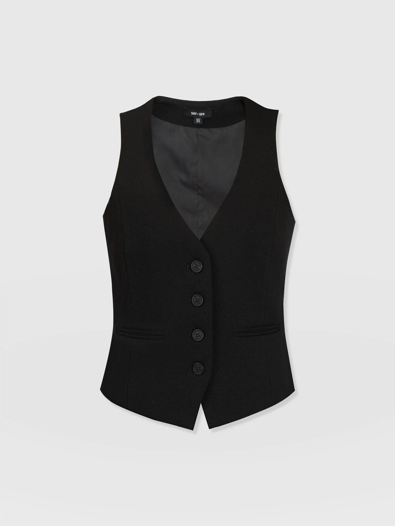 Astrid Waistcoat - Black - Image 7