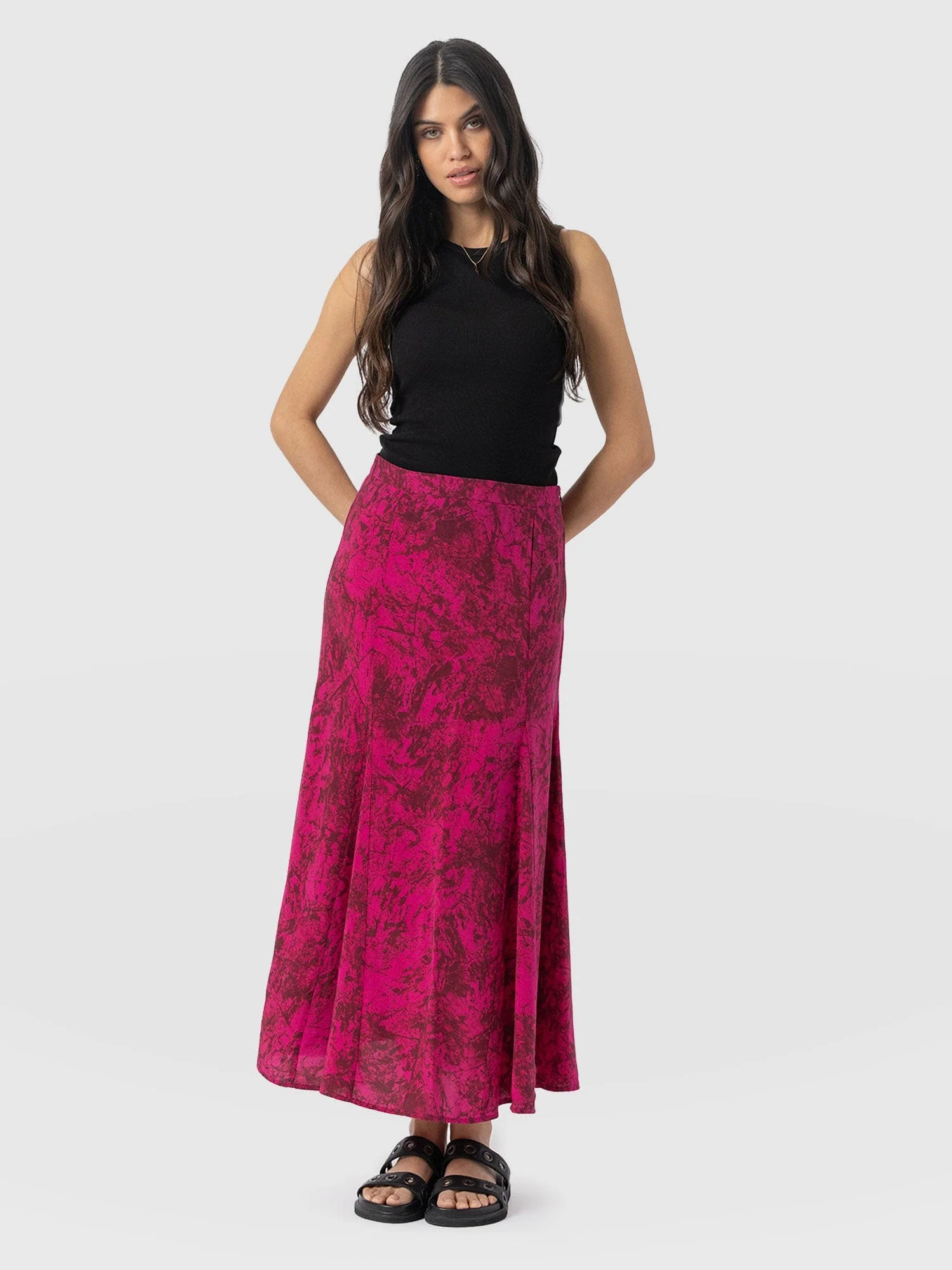 Audrey Skirt - Pink Marble - Image 4