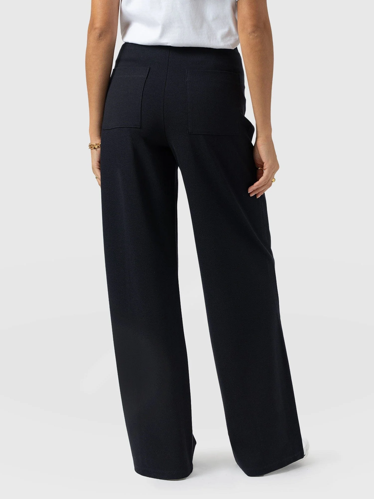 Averie Wide Leg Pant - Navy Molten - Image 6