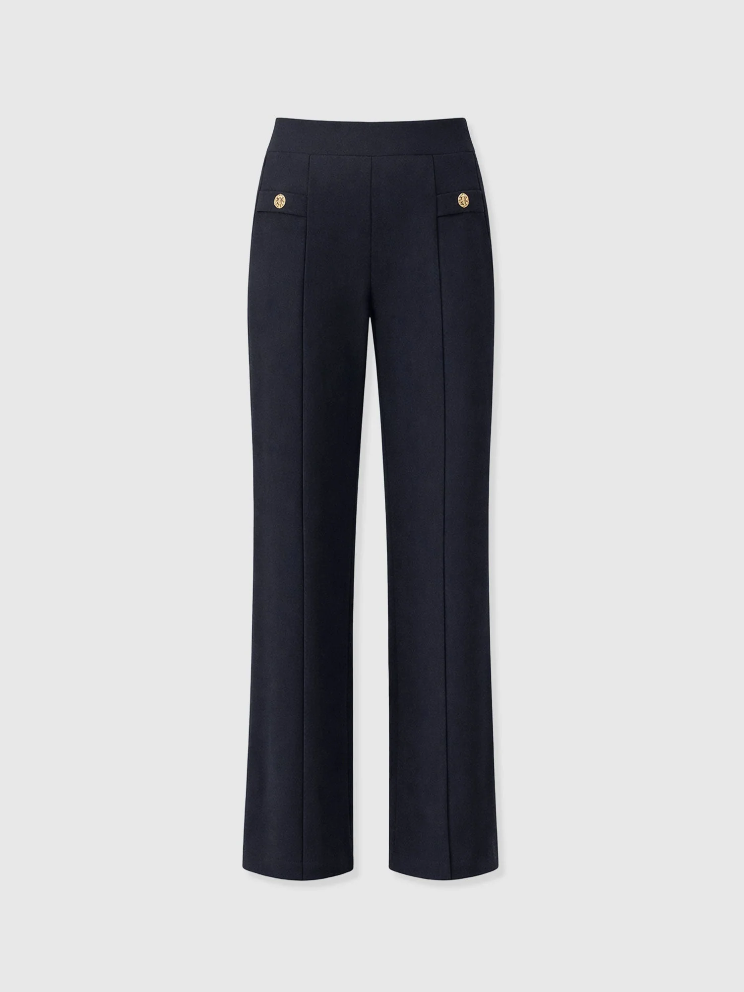 Averie Wide Leg Pant - Navy Molten - Image 7