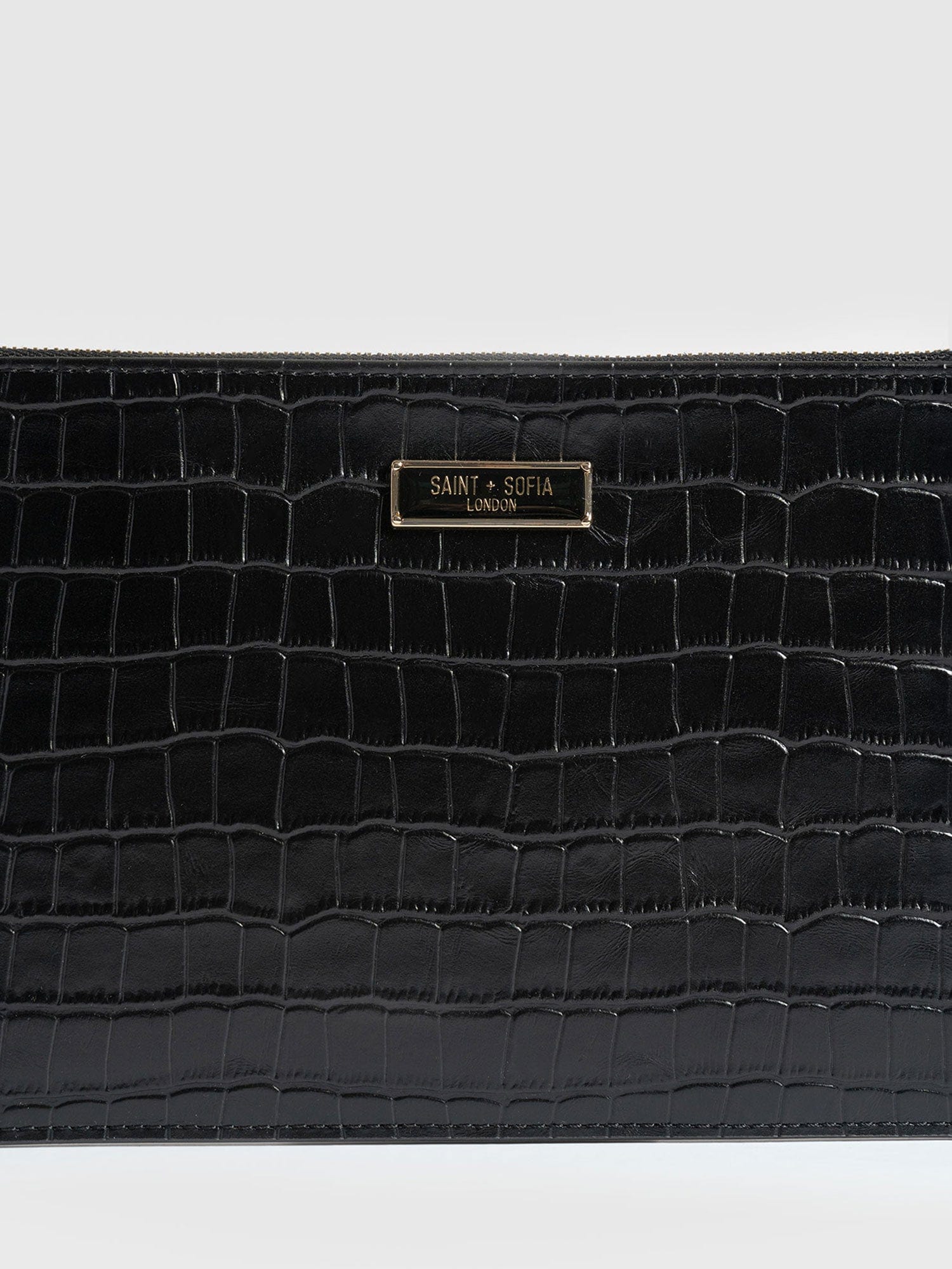 Beauty Pouch - Black Croc - Image 6