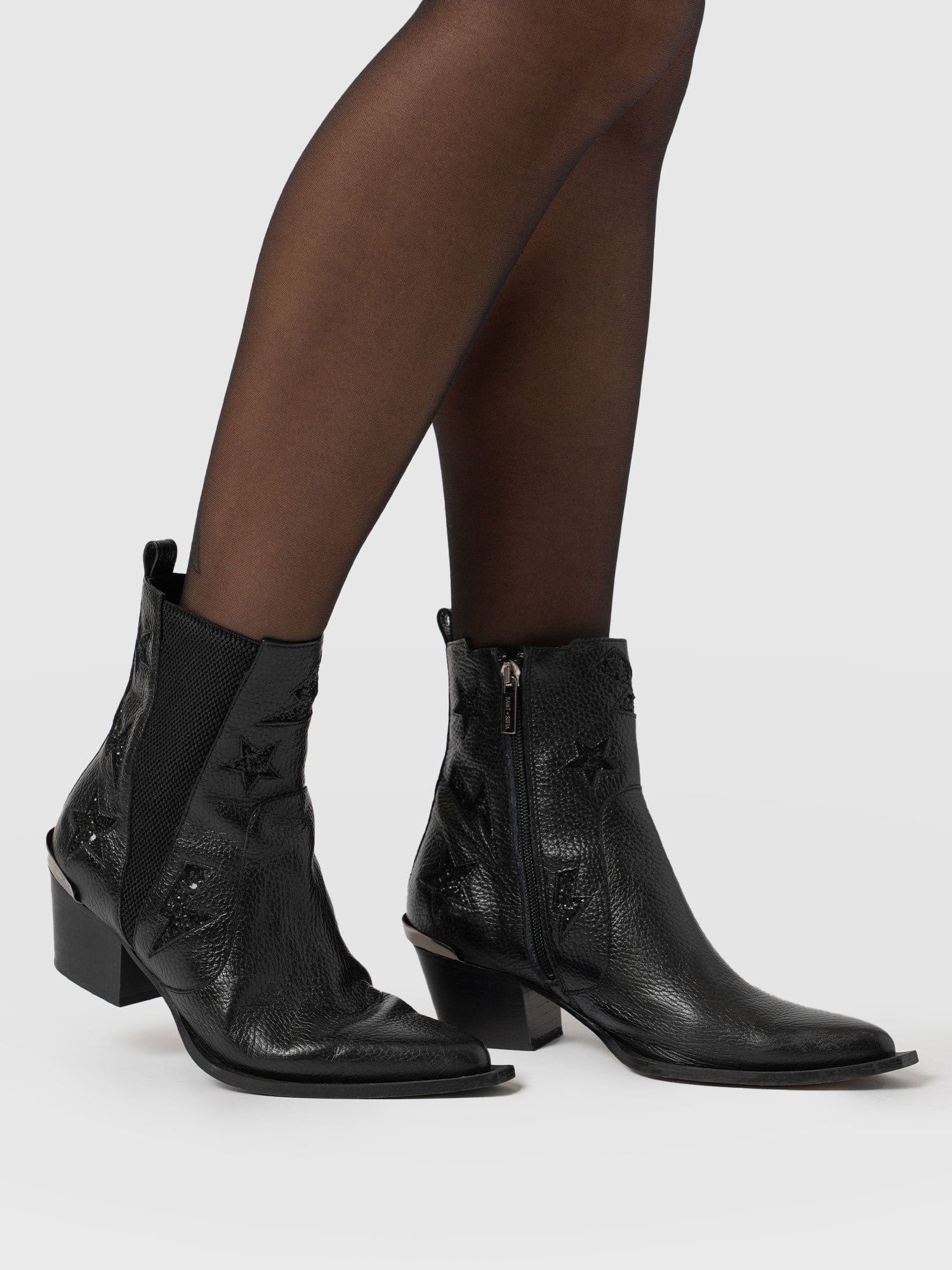 Billie Rock Boot - Black - Image 6