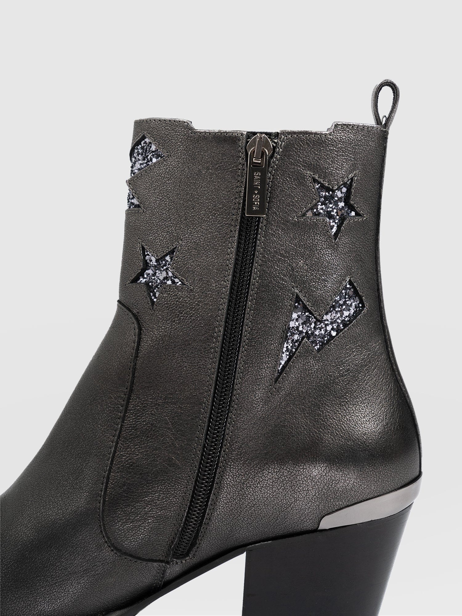 Billie Rock Boot - Gunmetal - Image 5