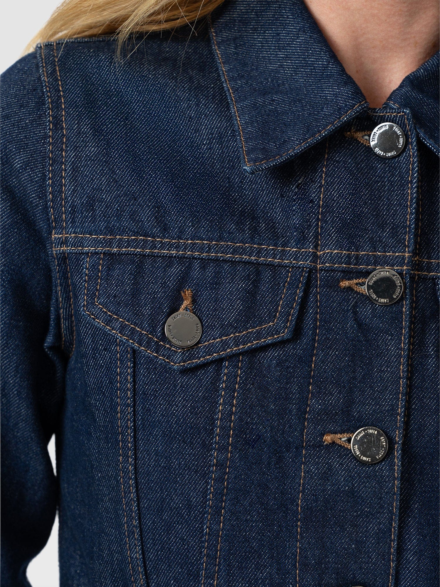 Bowie Denim Jacket - Indigo Blue - Image 3