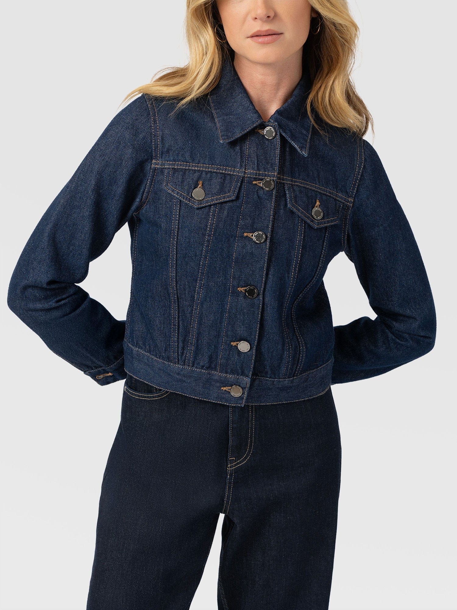 Bowie Denim Jacket - Indigo Blue - Image 4