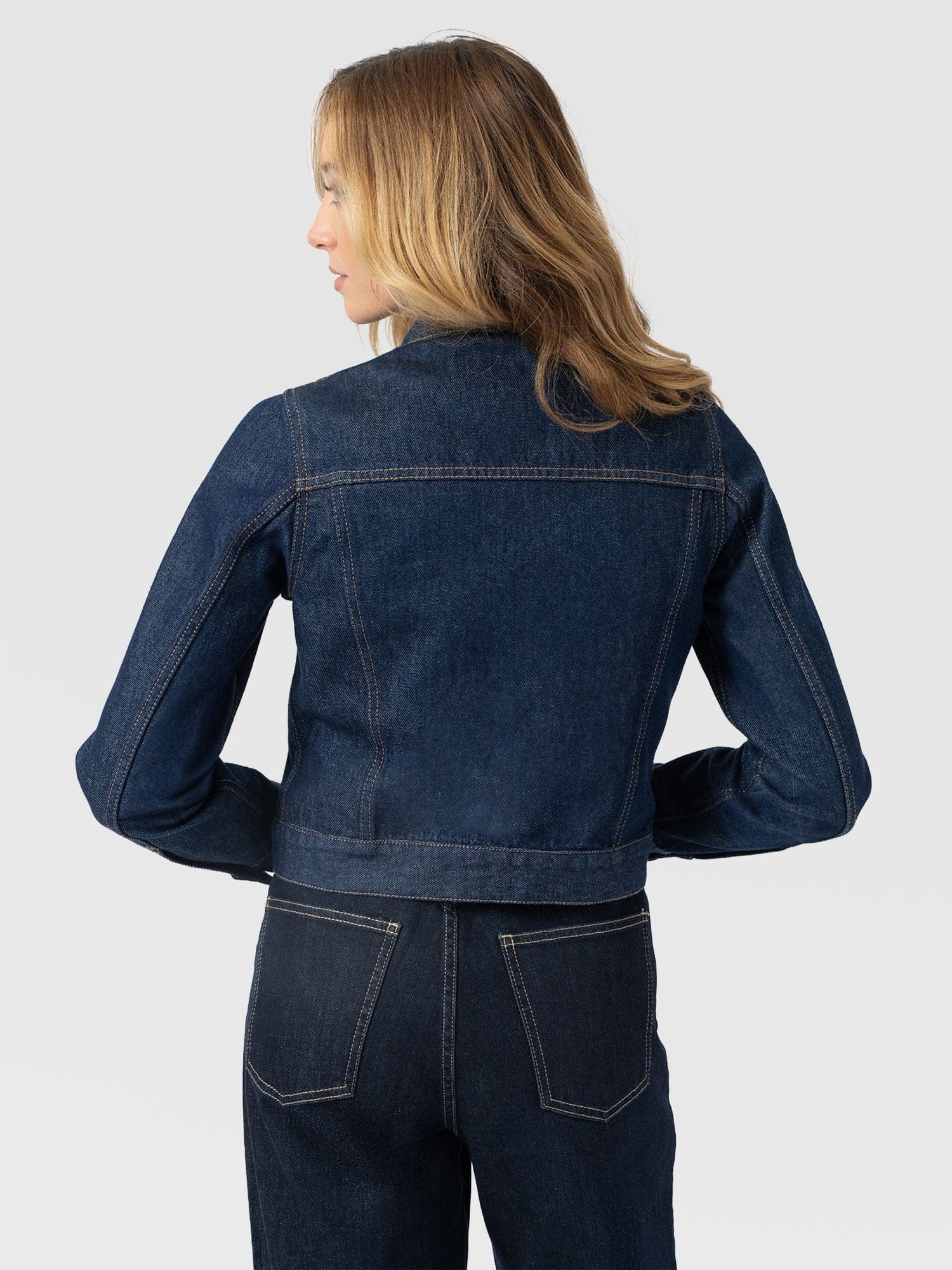 Bowie Denim Jacket - Indigo Blue - Image 6