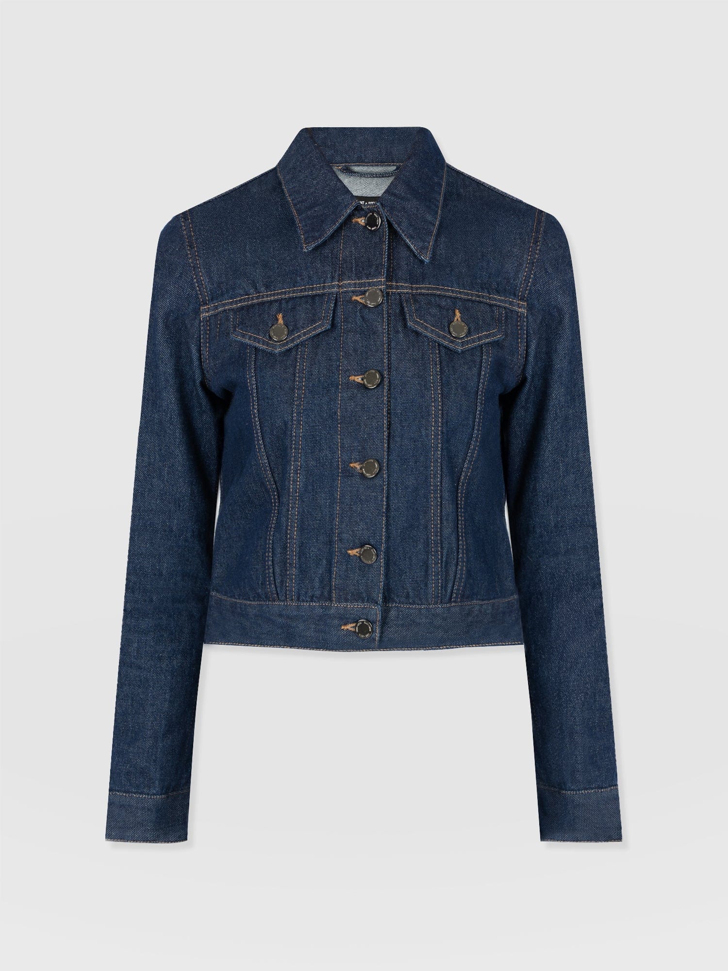 Bowie Denim Jacket - Indigo Blue - Image 7