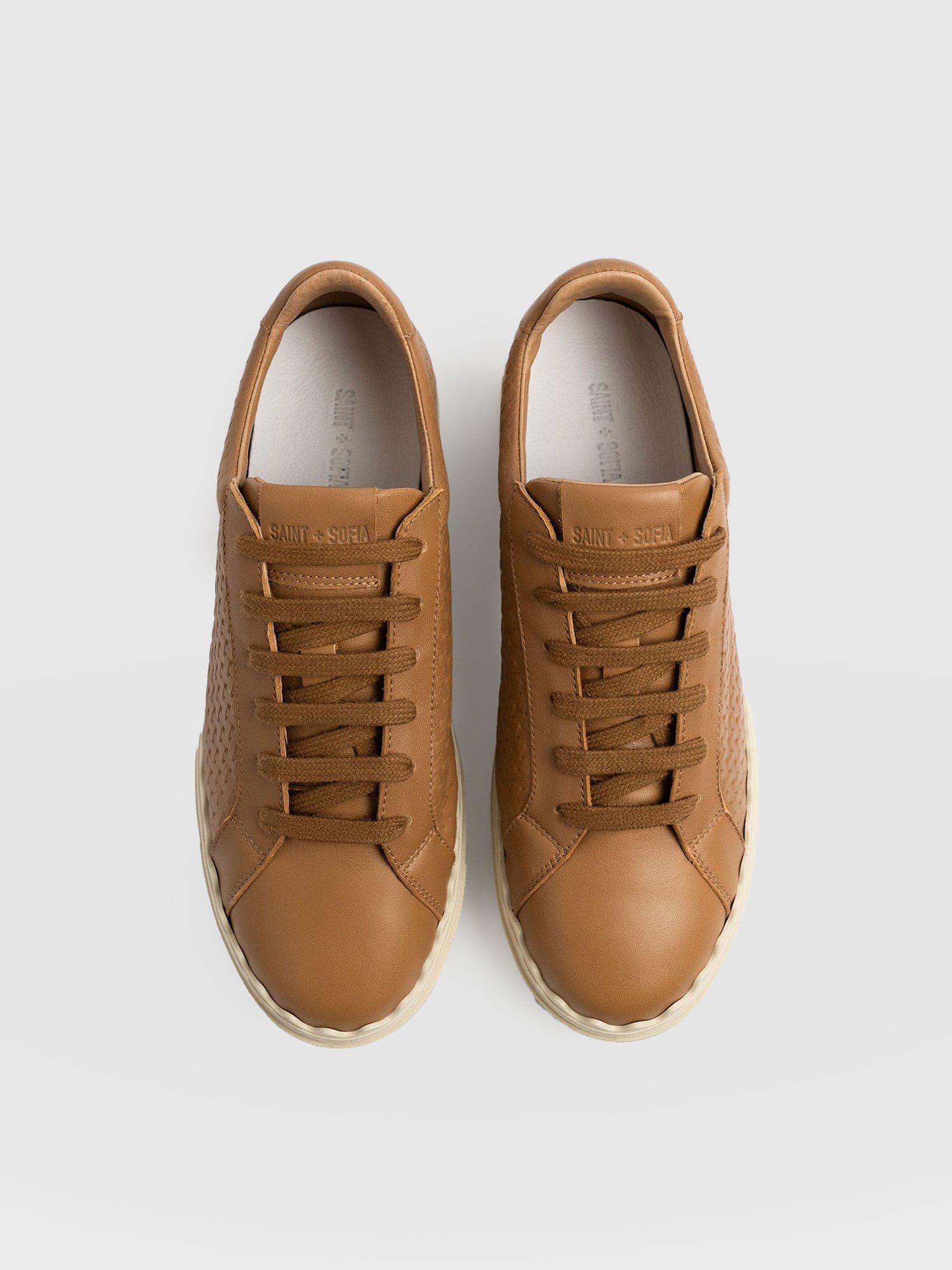 Brook Scallop Trainer - Tan - Image 4