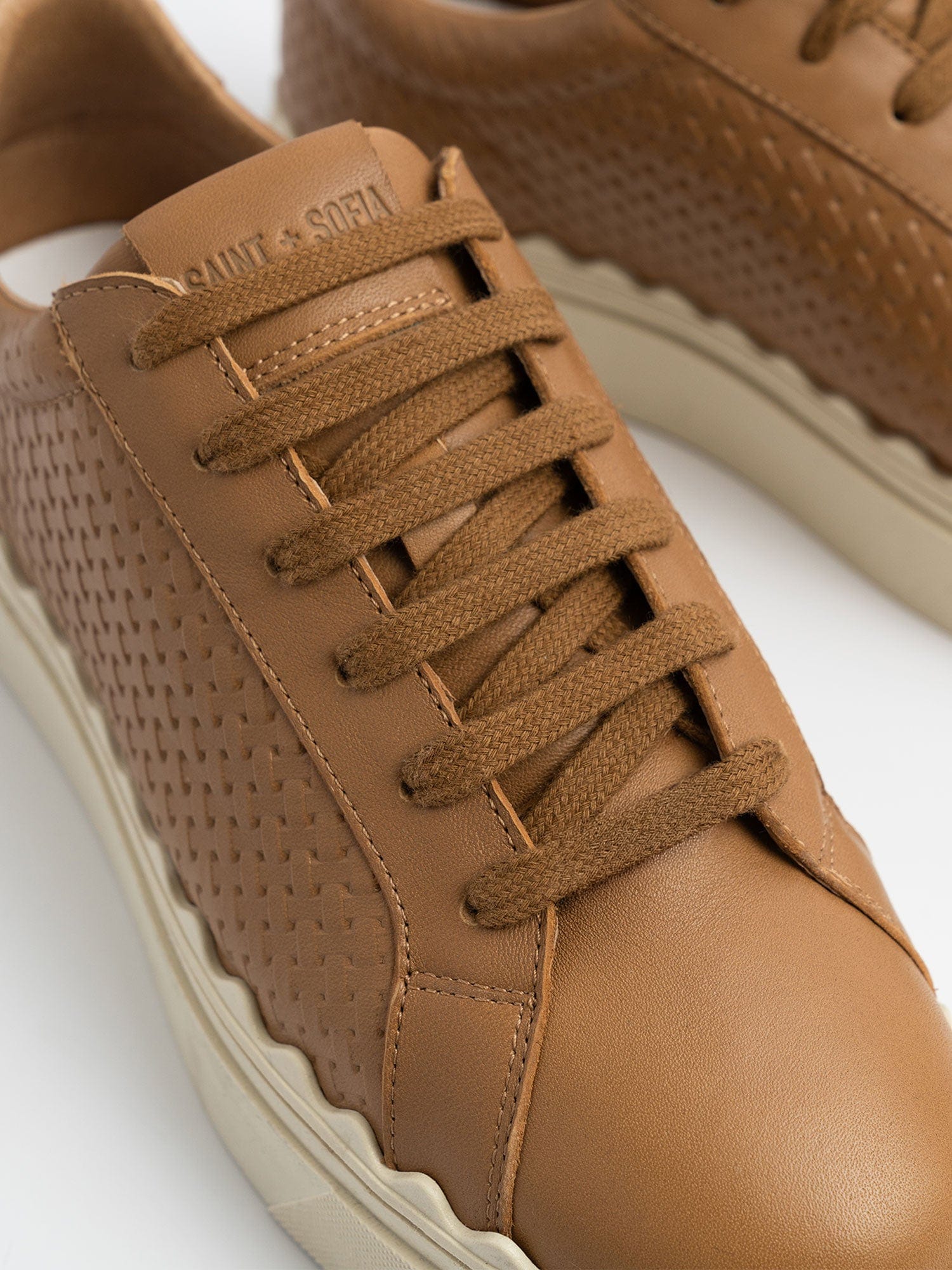 Brook Scallop Trainer - Tan - Image 5