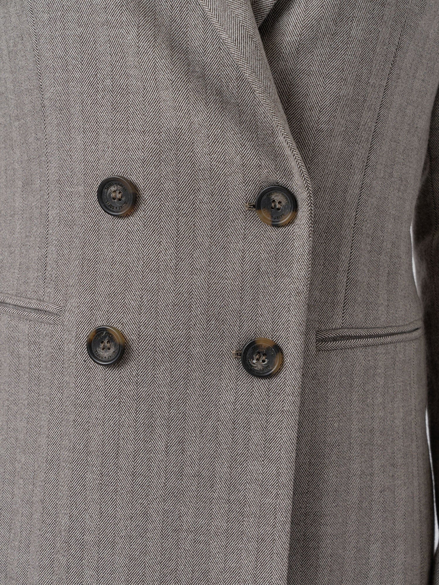 Cambridge Blazer - Brown Herringbone - Image 4