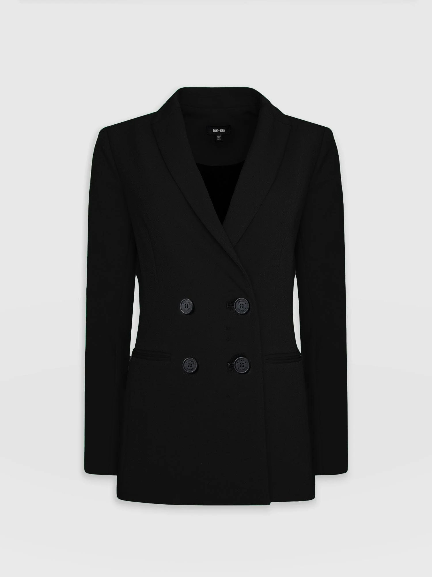 Cambridge Blazer Crepe - Black - Image 7
