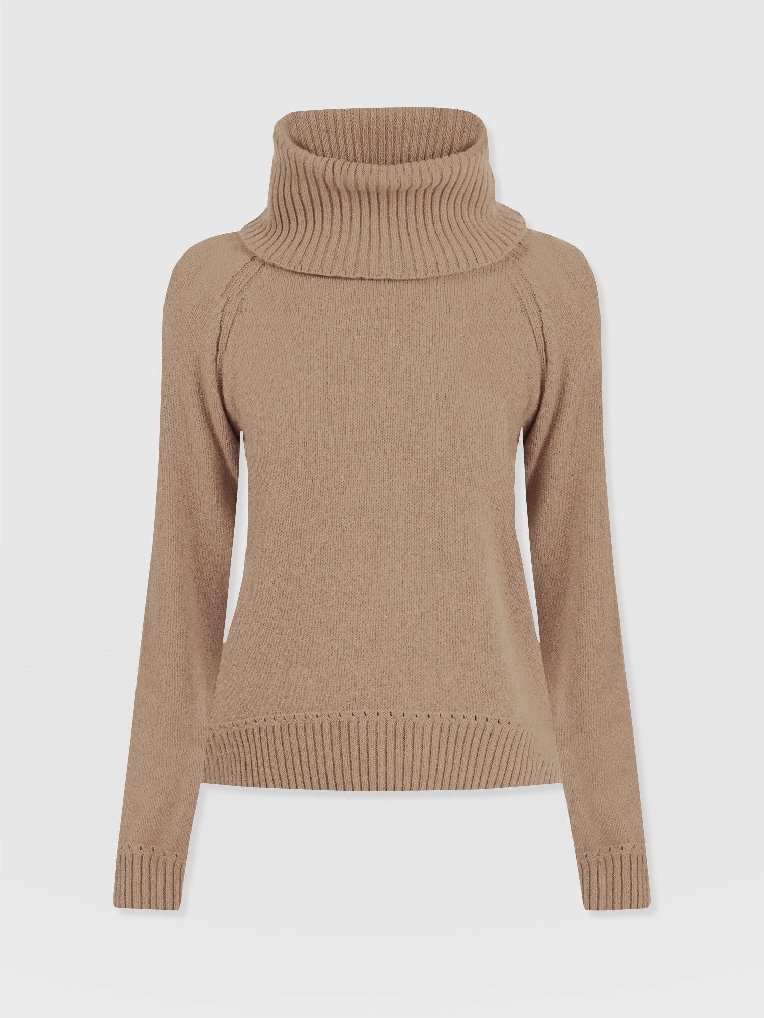 Cambridge Cashmere Jumper - Beige - Image 7