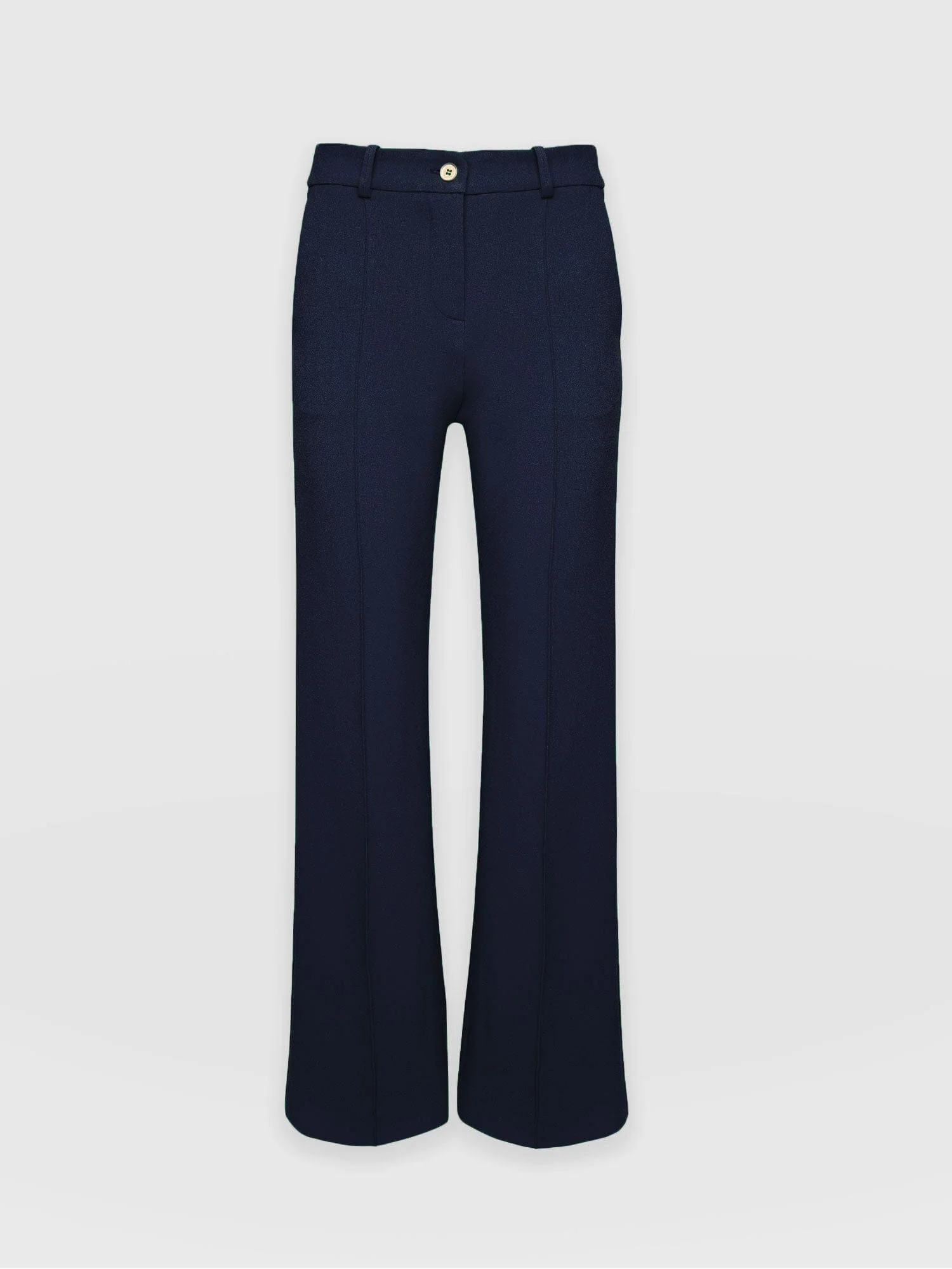 Cambridge Tailored Wide Leg Pant - Navy - Image 7