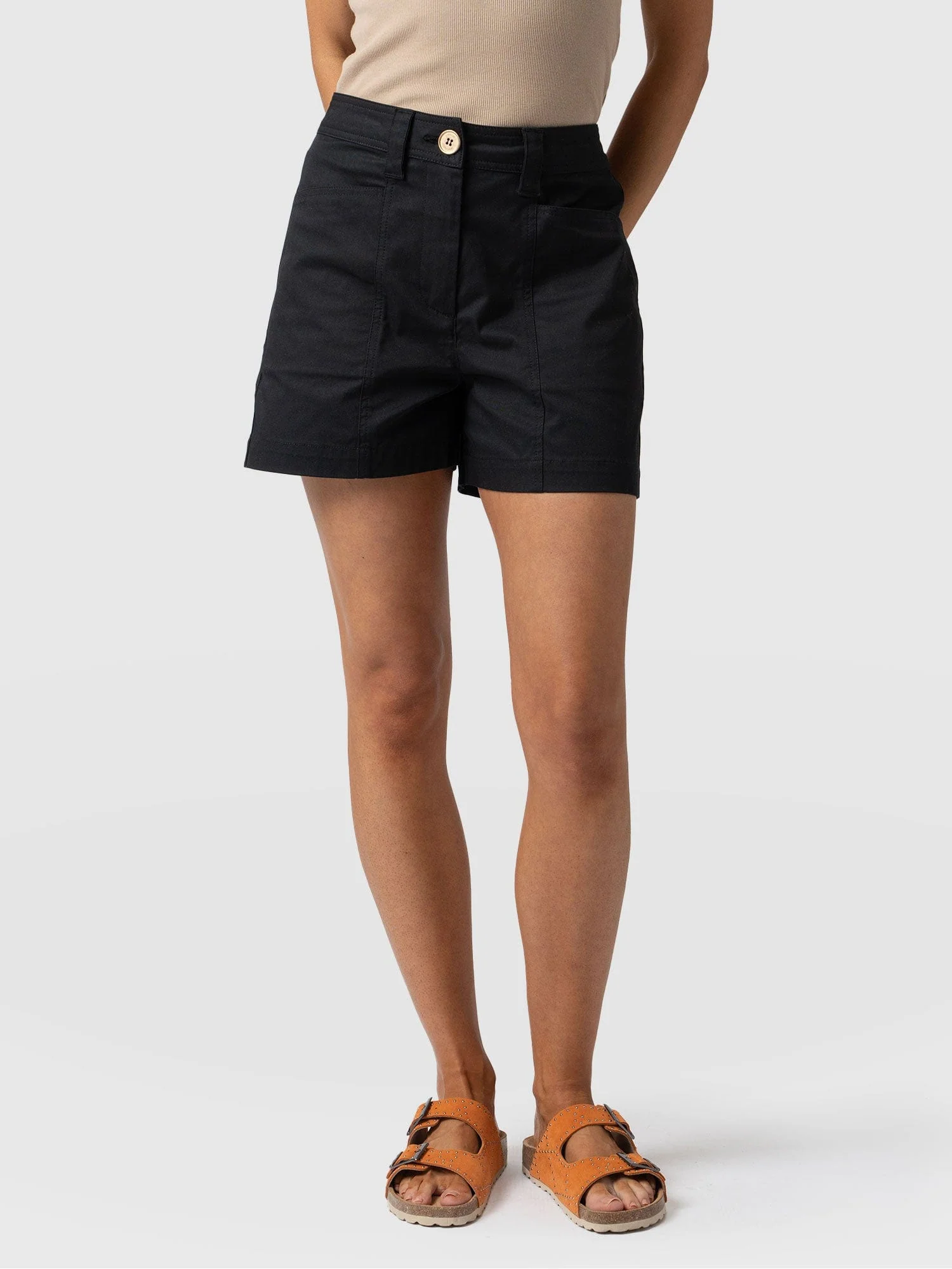 Cargo Short - Black - Image 3