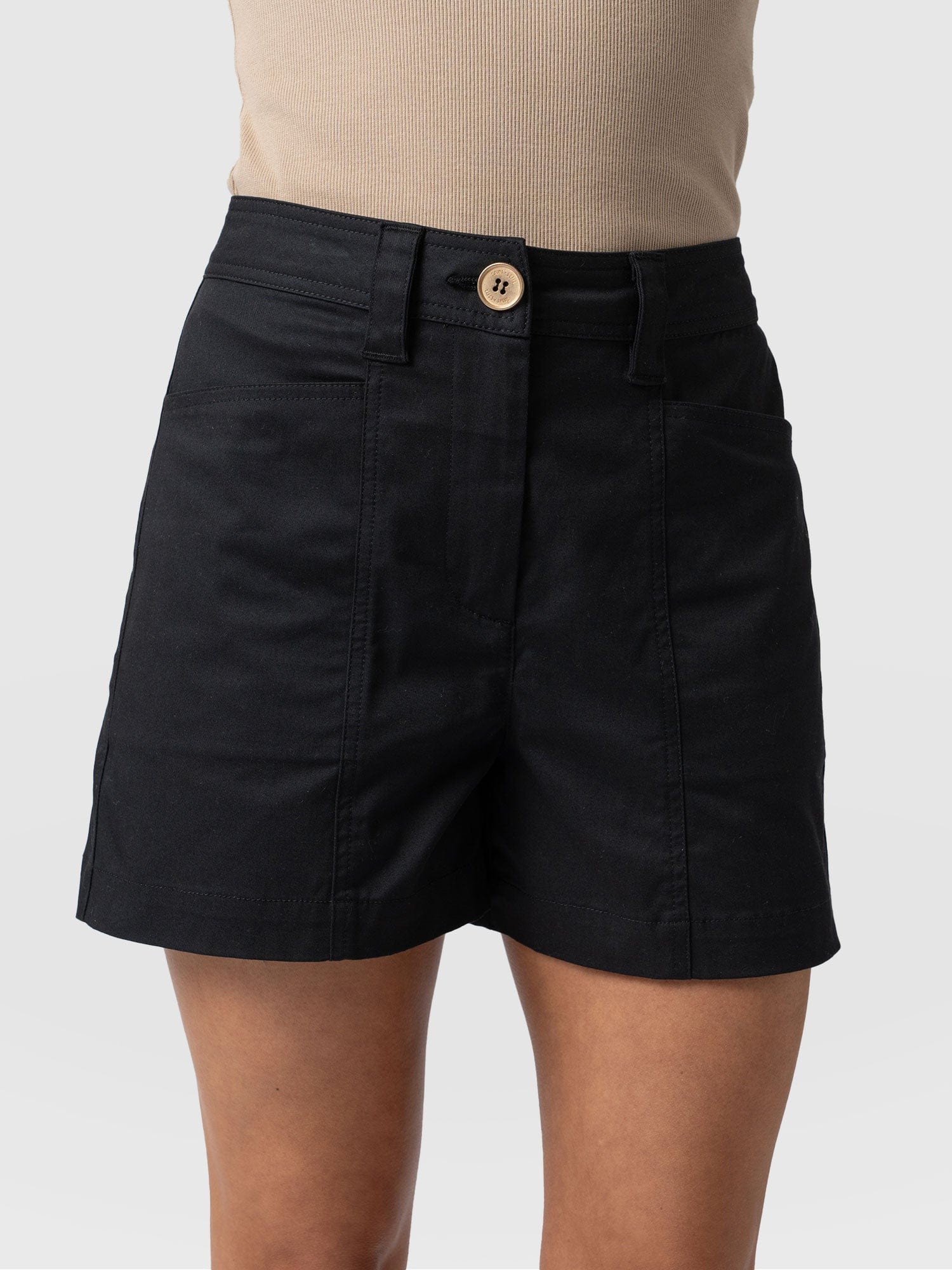 Cargo Short - Black - Image 5