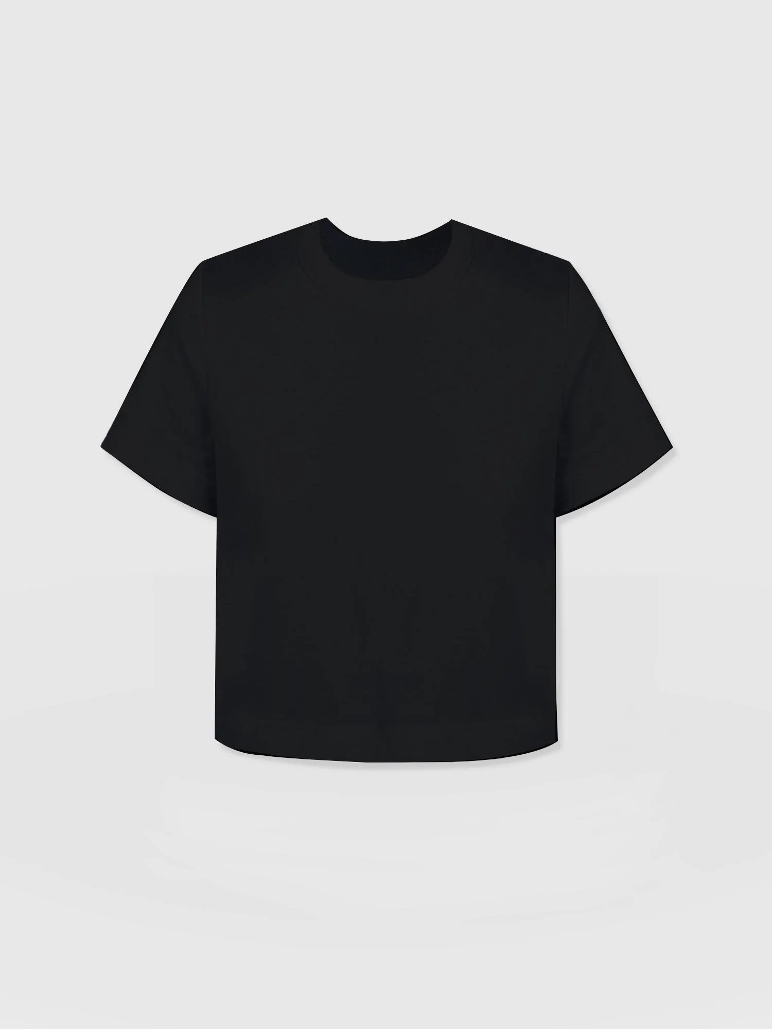 Chelsea Crew Neck Tee - Black - Image 7