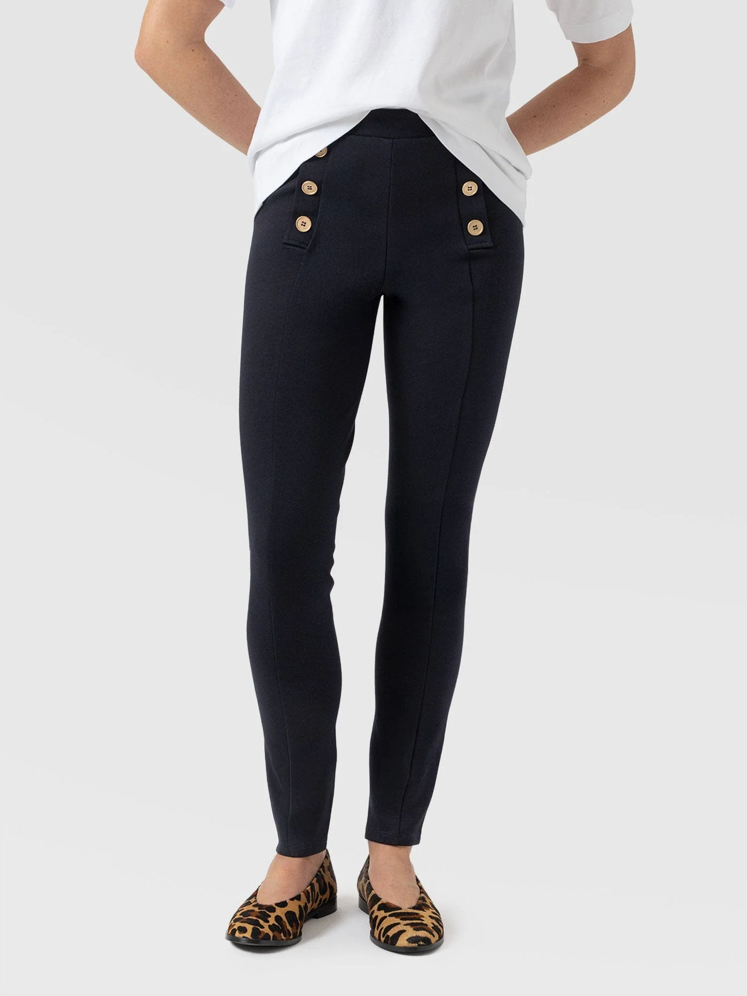 Chelsea Legging - Navy - Image 4