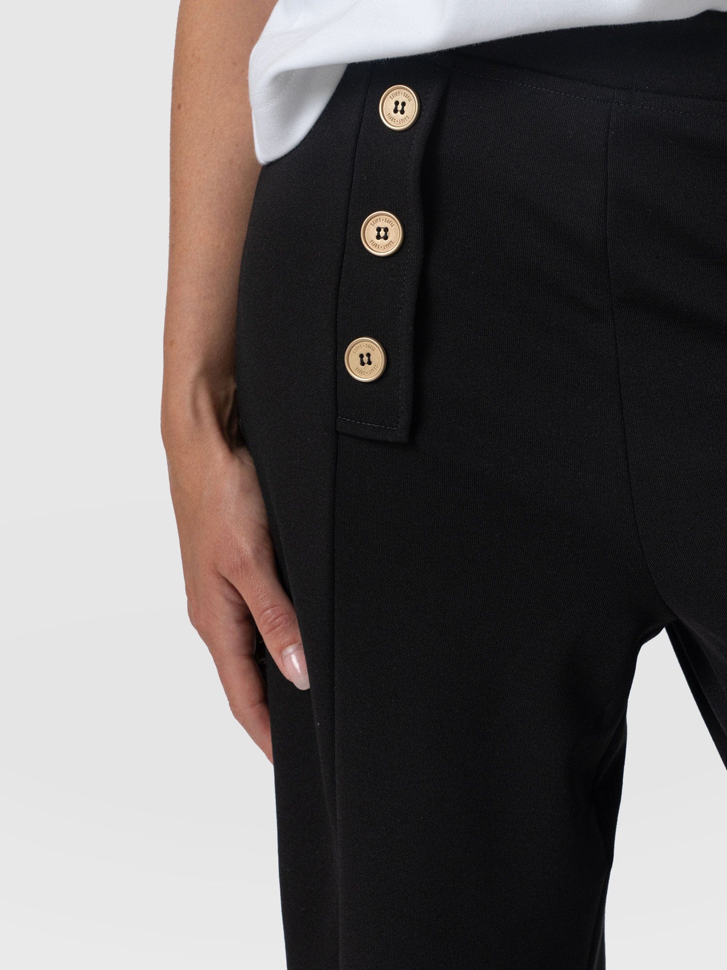 Chelsea Pant - Black Jersey - Image 3