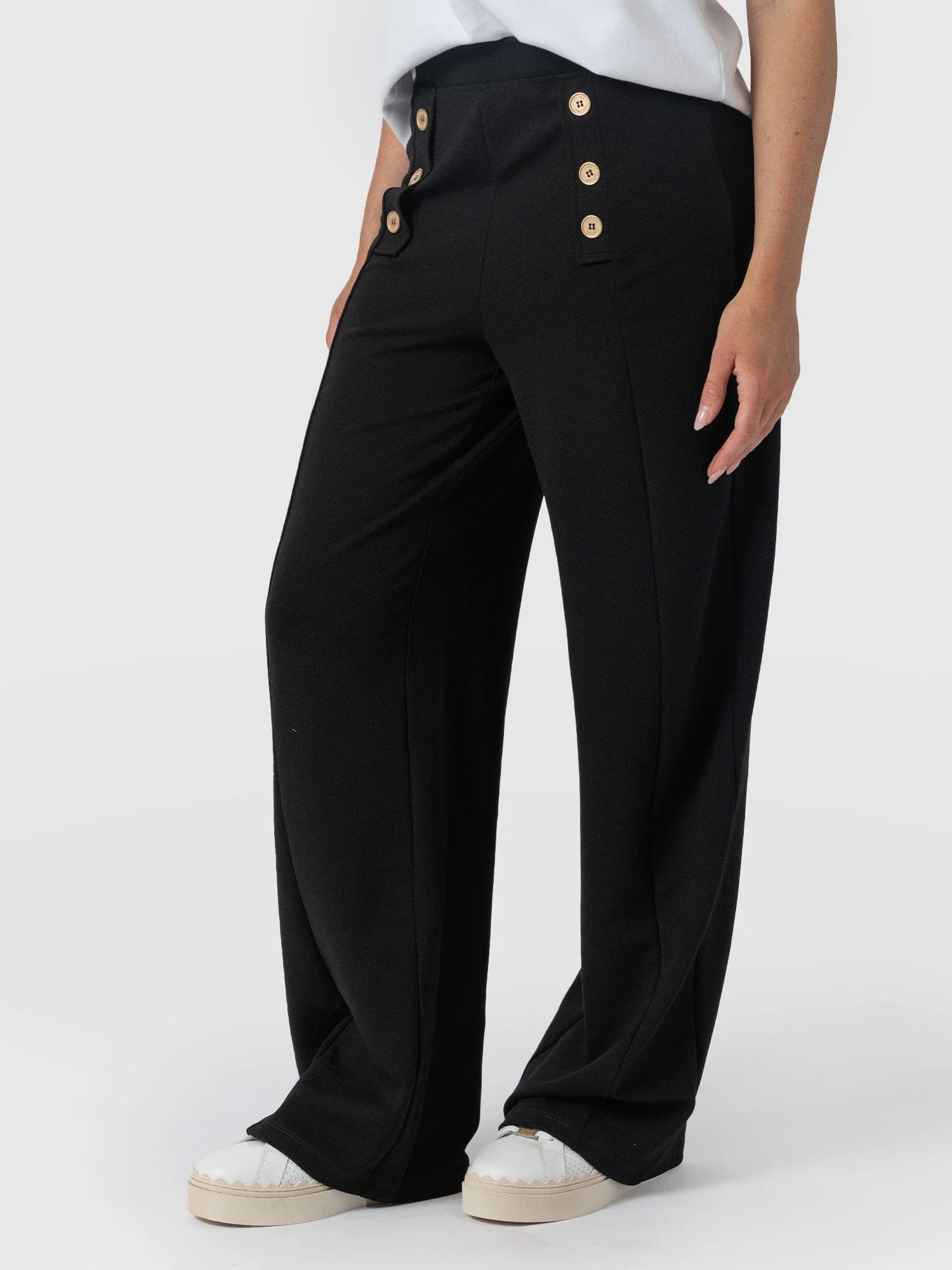 Chelsea Pant - Black Jersey - Image 4