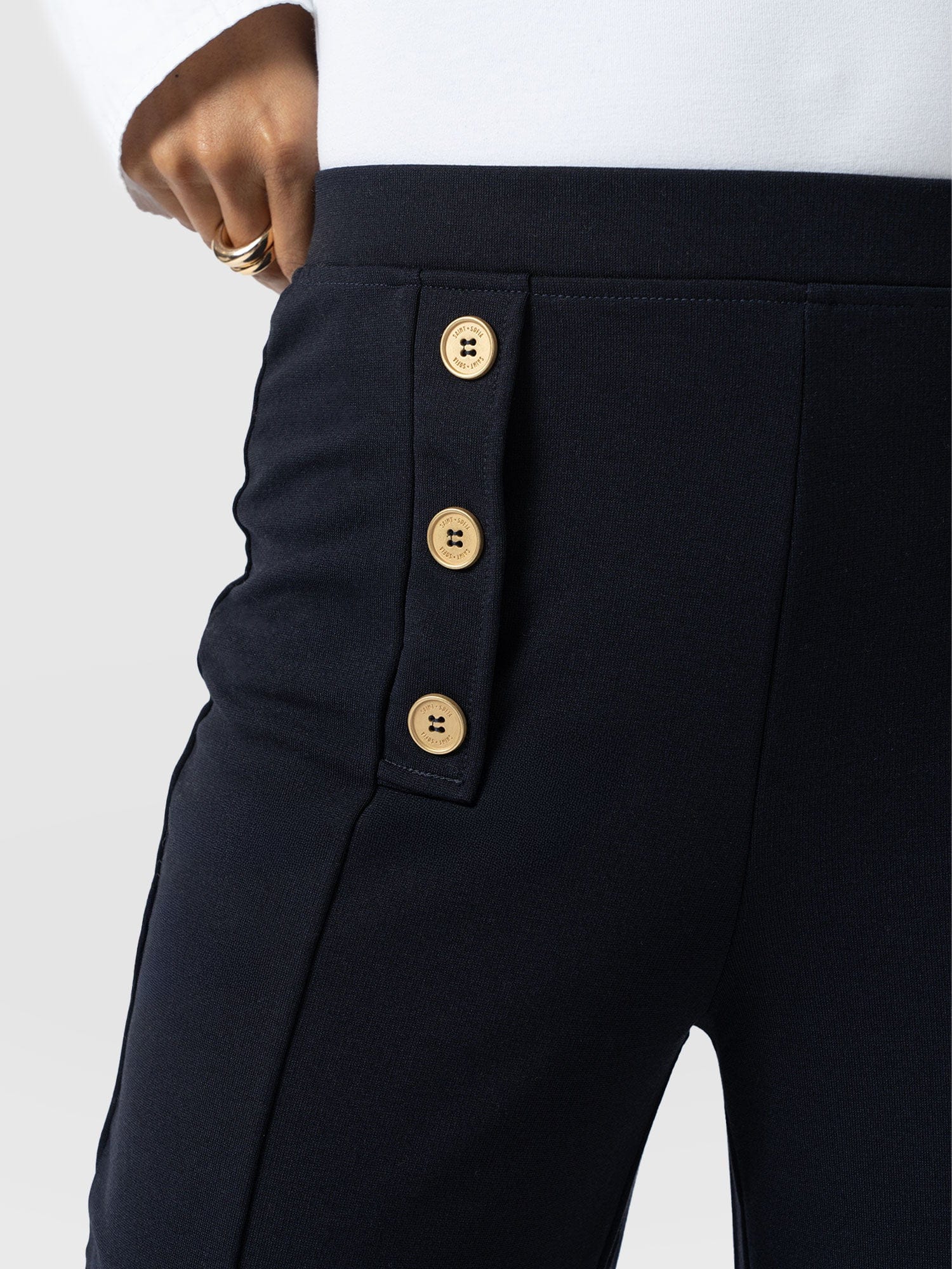 Chelsea Pant - Navy - Image 3