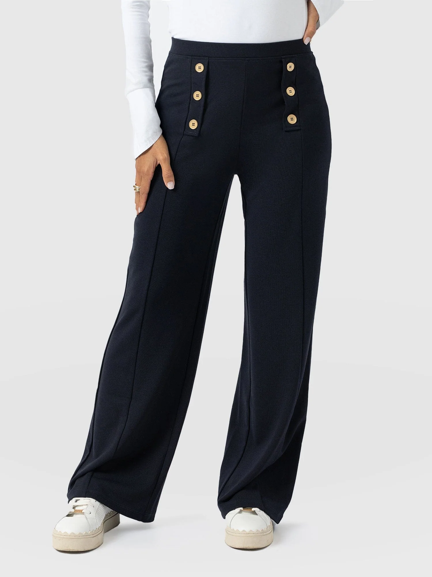 Chelsea Pant - Navy - Image 4