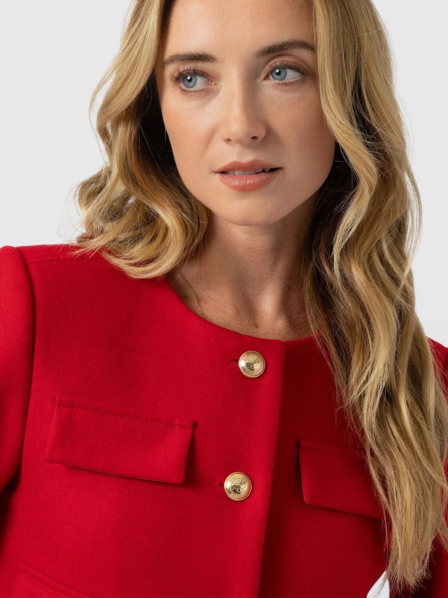 Colette Jacket - Red - Image 4