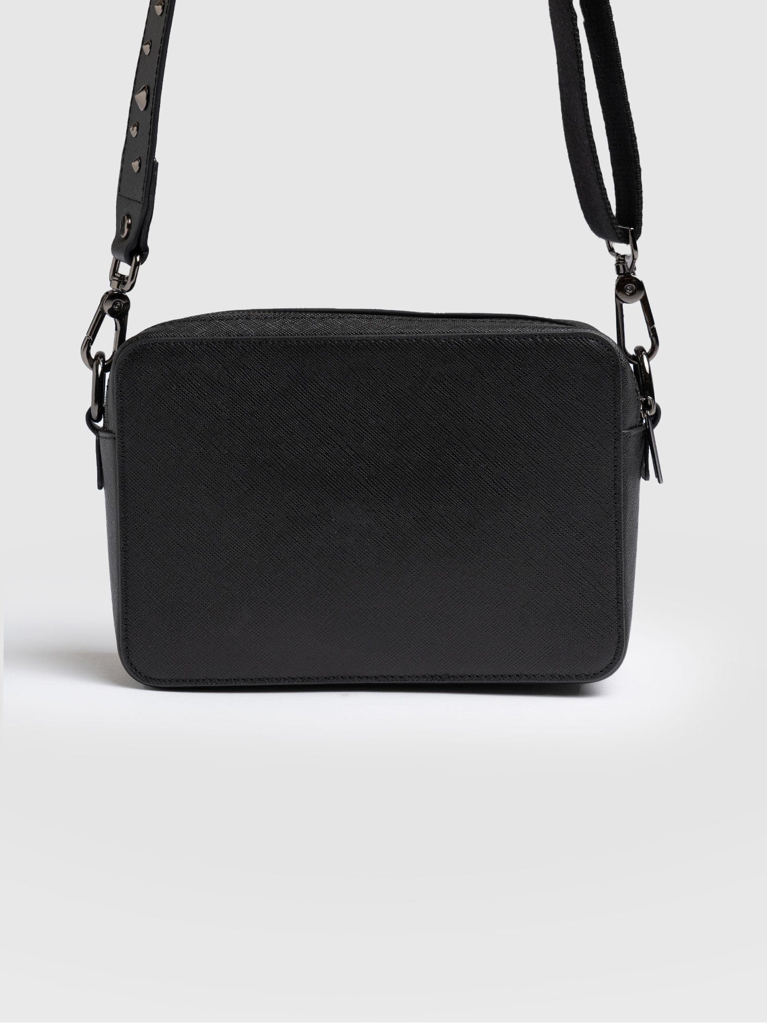 Cross Body Bag - Black Studded - Image 5