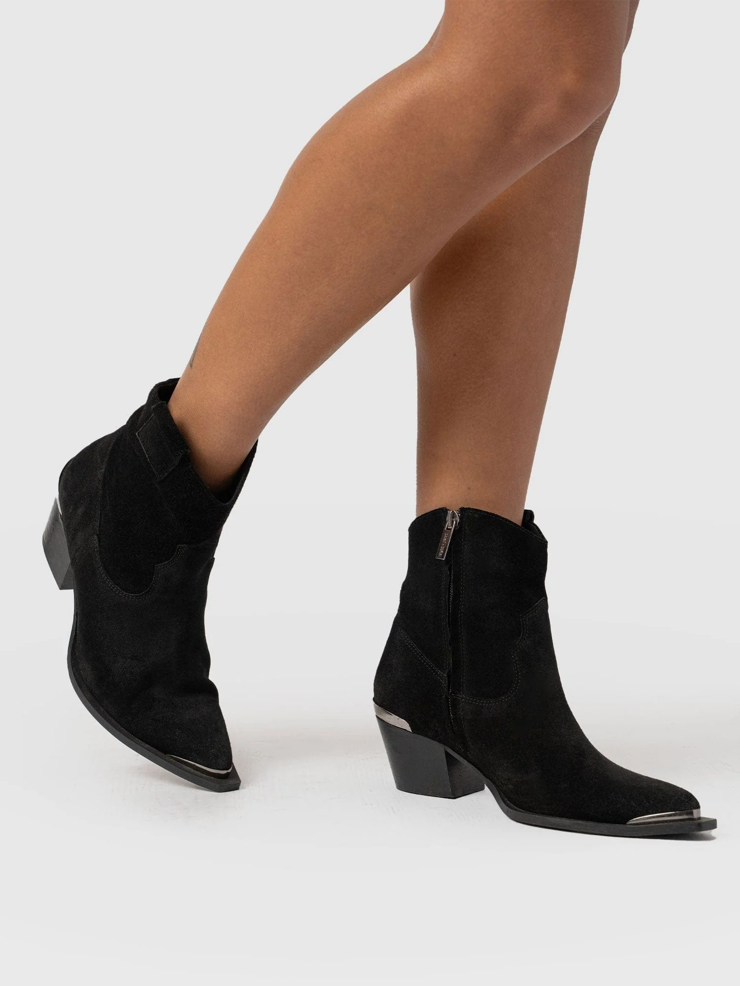 Dallas Metal Boot - Black - Image 6
