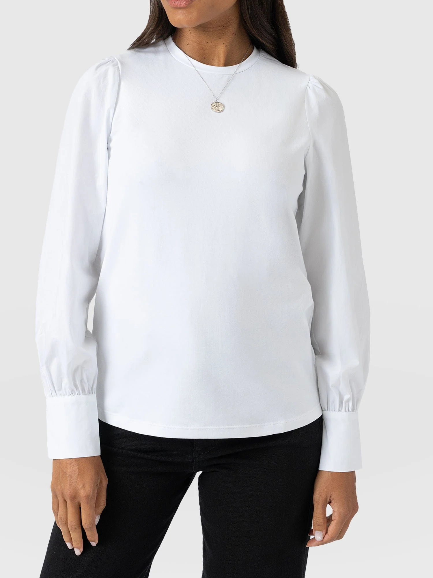 Eva Mock Shirt - White - Image 3