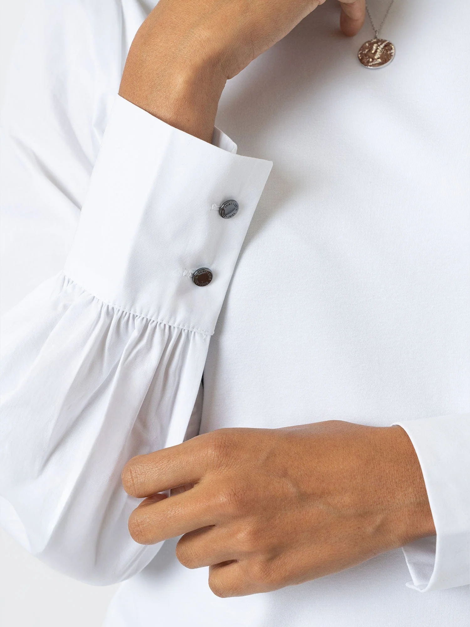 Eva Mock Shirt - White - Image 4