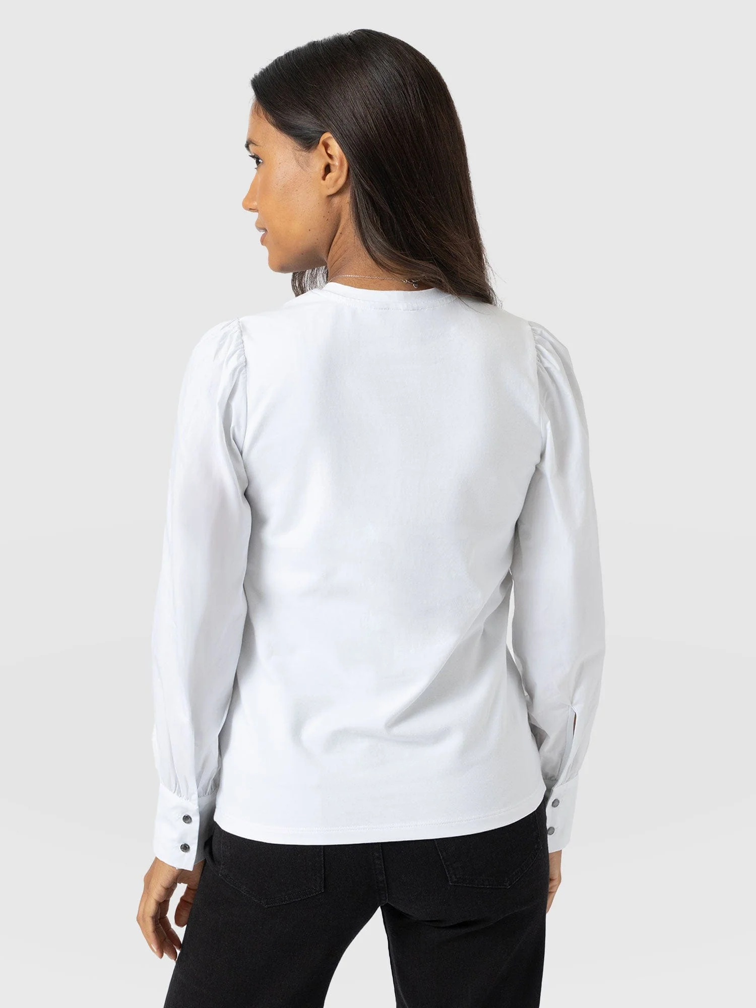 Eva Mock Shirt - White - Image 6