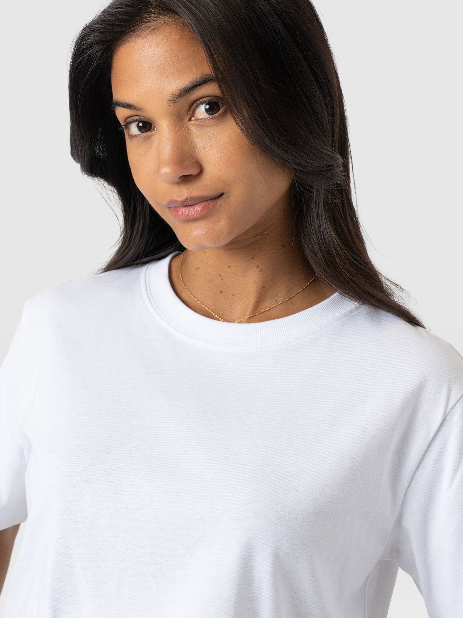 Finsbury Crew Neck Tee - White - Image 4