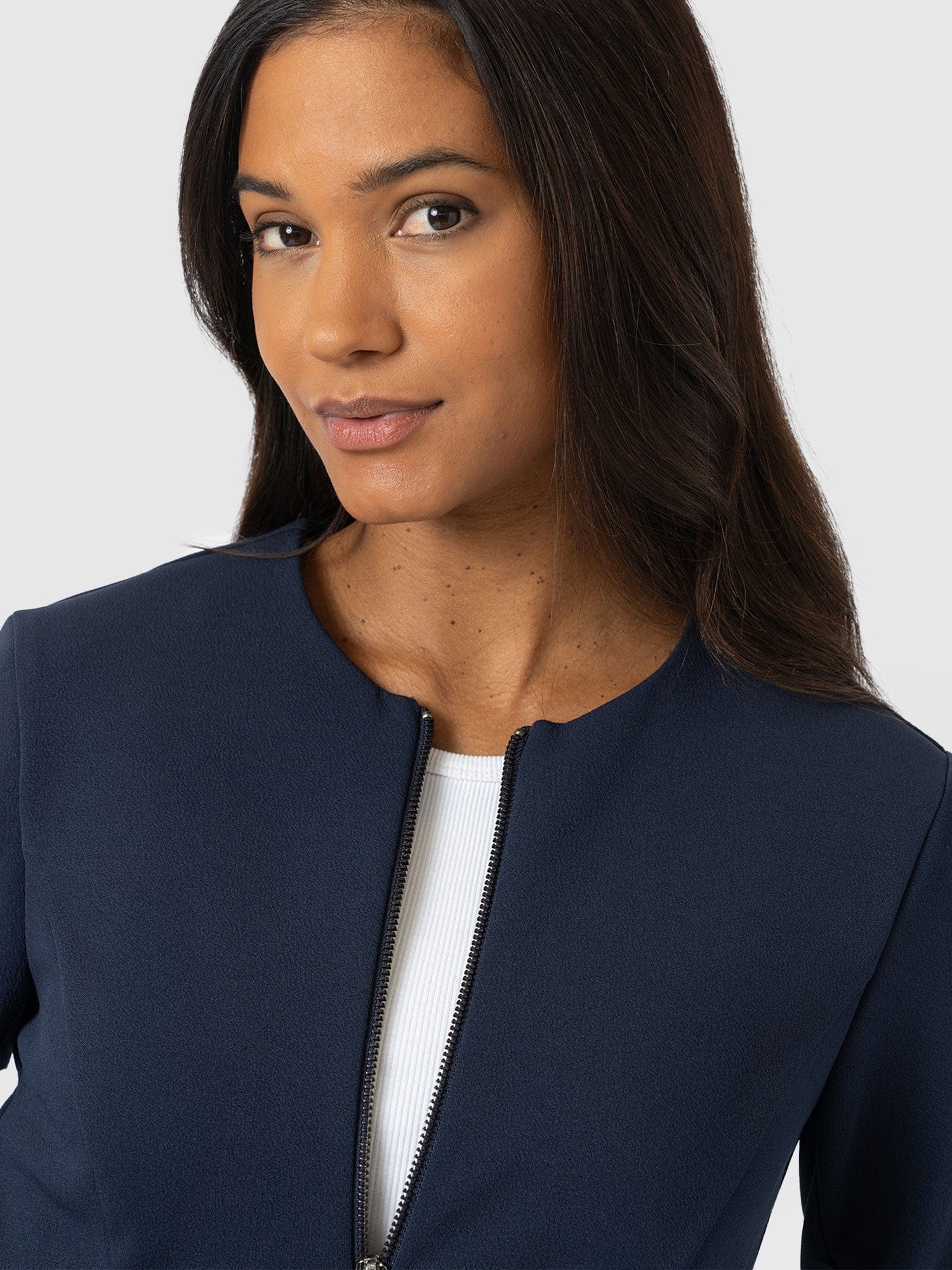 Florence Jacket - Navy - Image 4