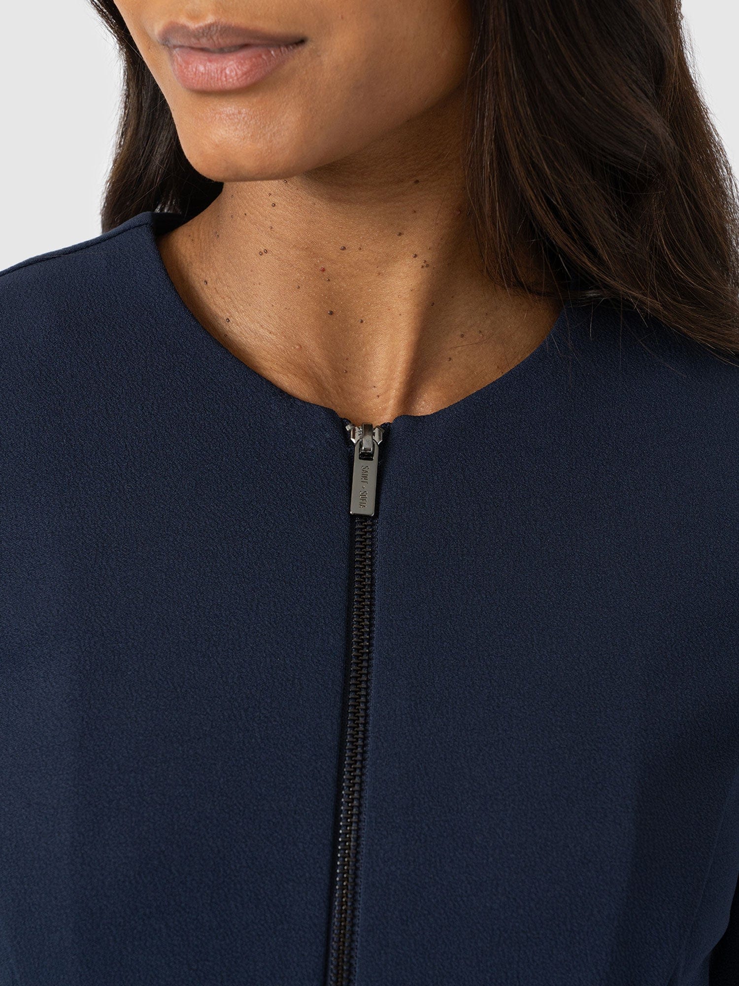 Florence Jacket - Navy - Image 5