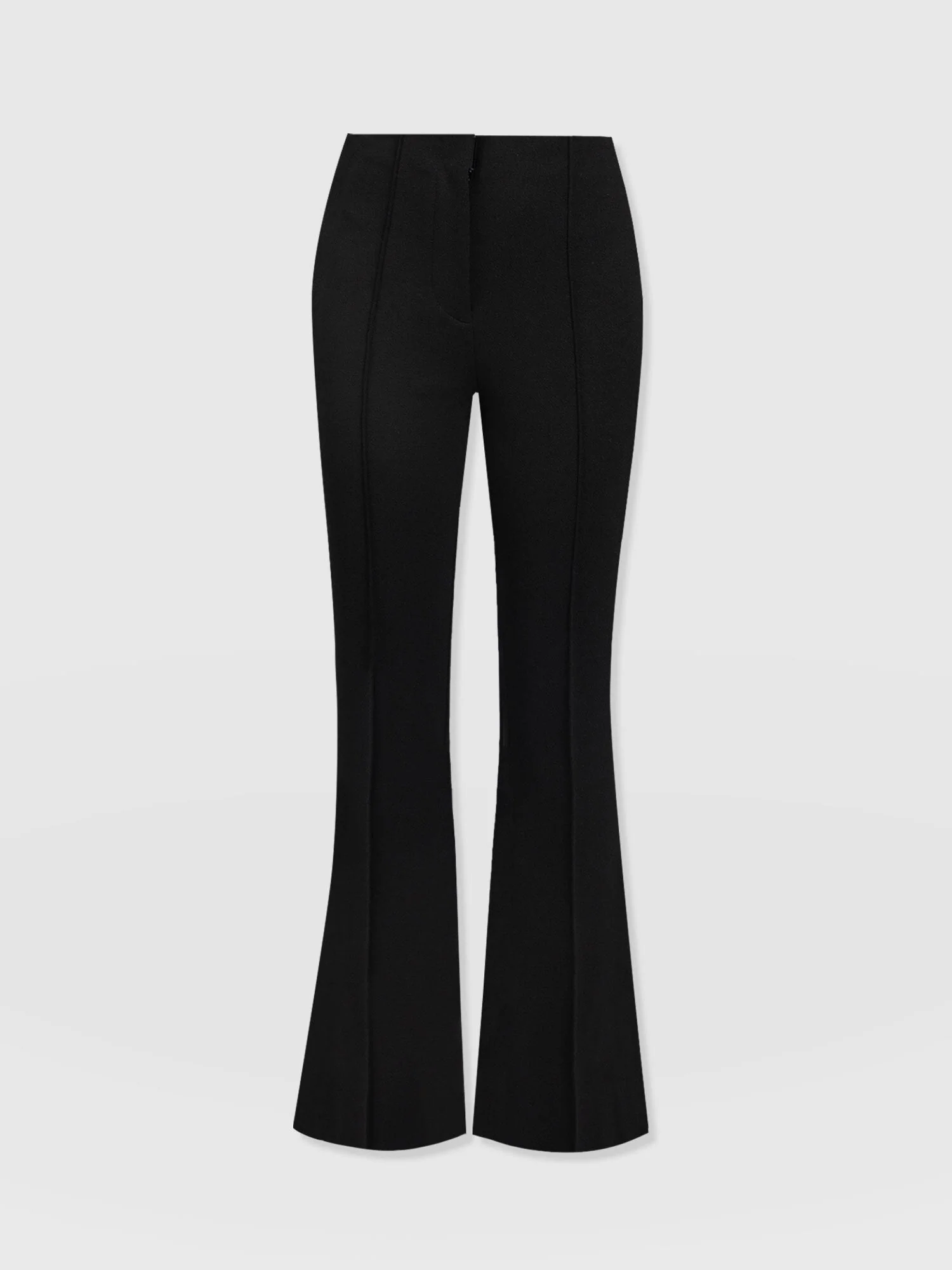 Freya Flared Trouser - Black - Image 7