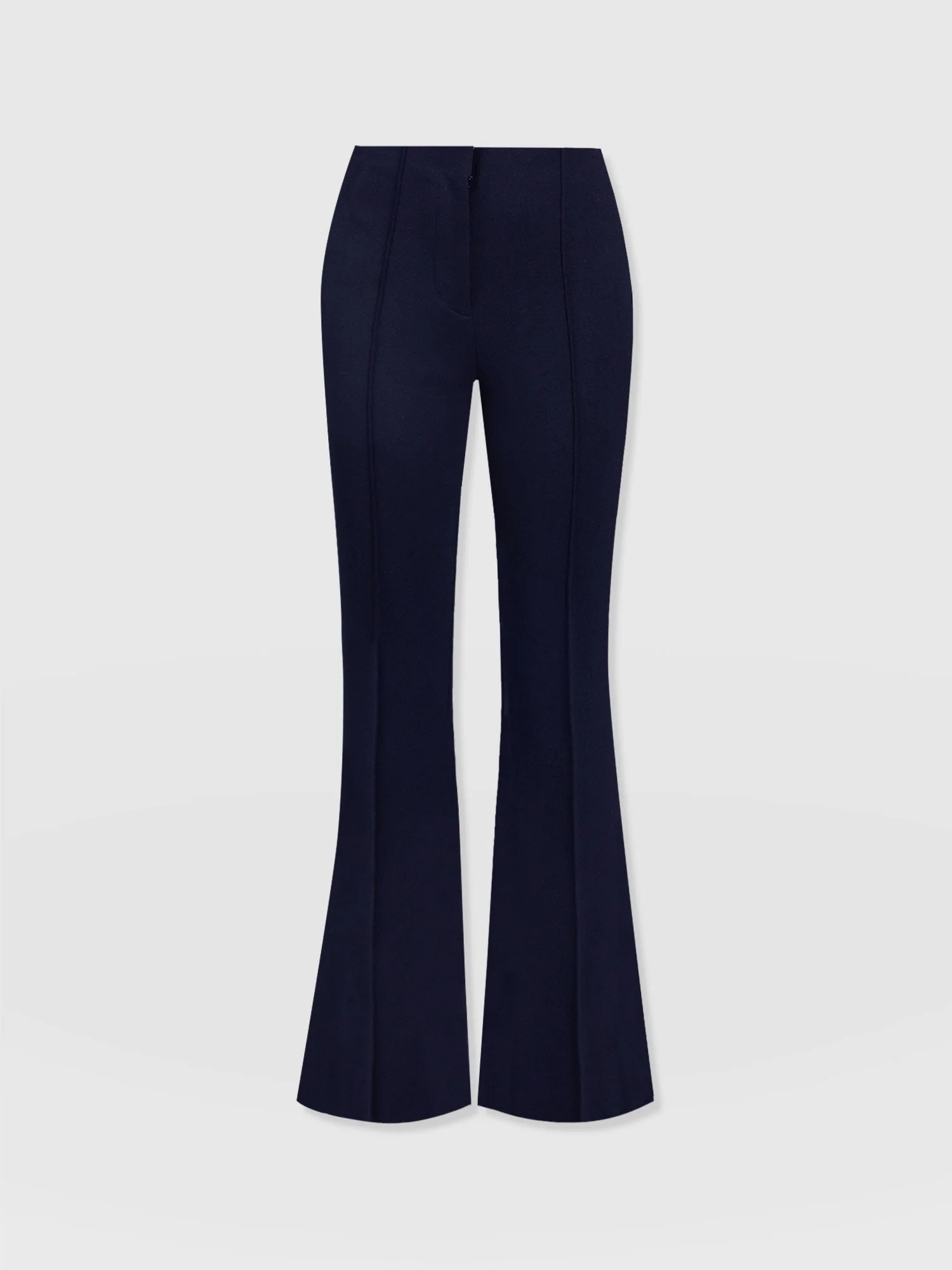 Freya Flared Trouser - Navy - Image 7