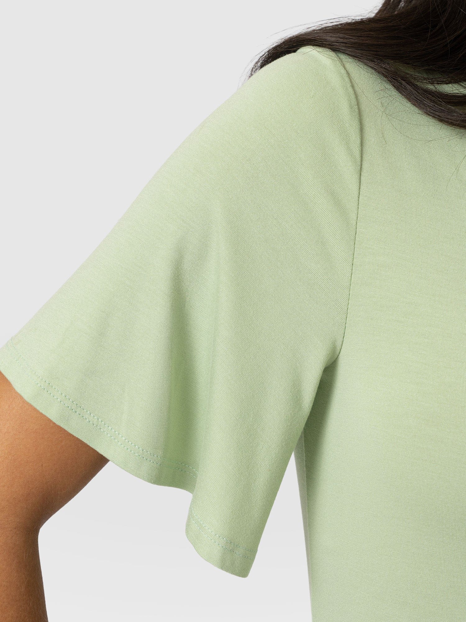 Freya Tie Tee - Mint - Image 5